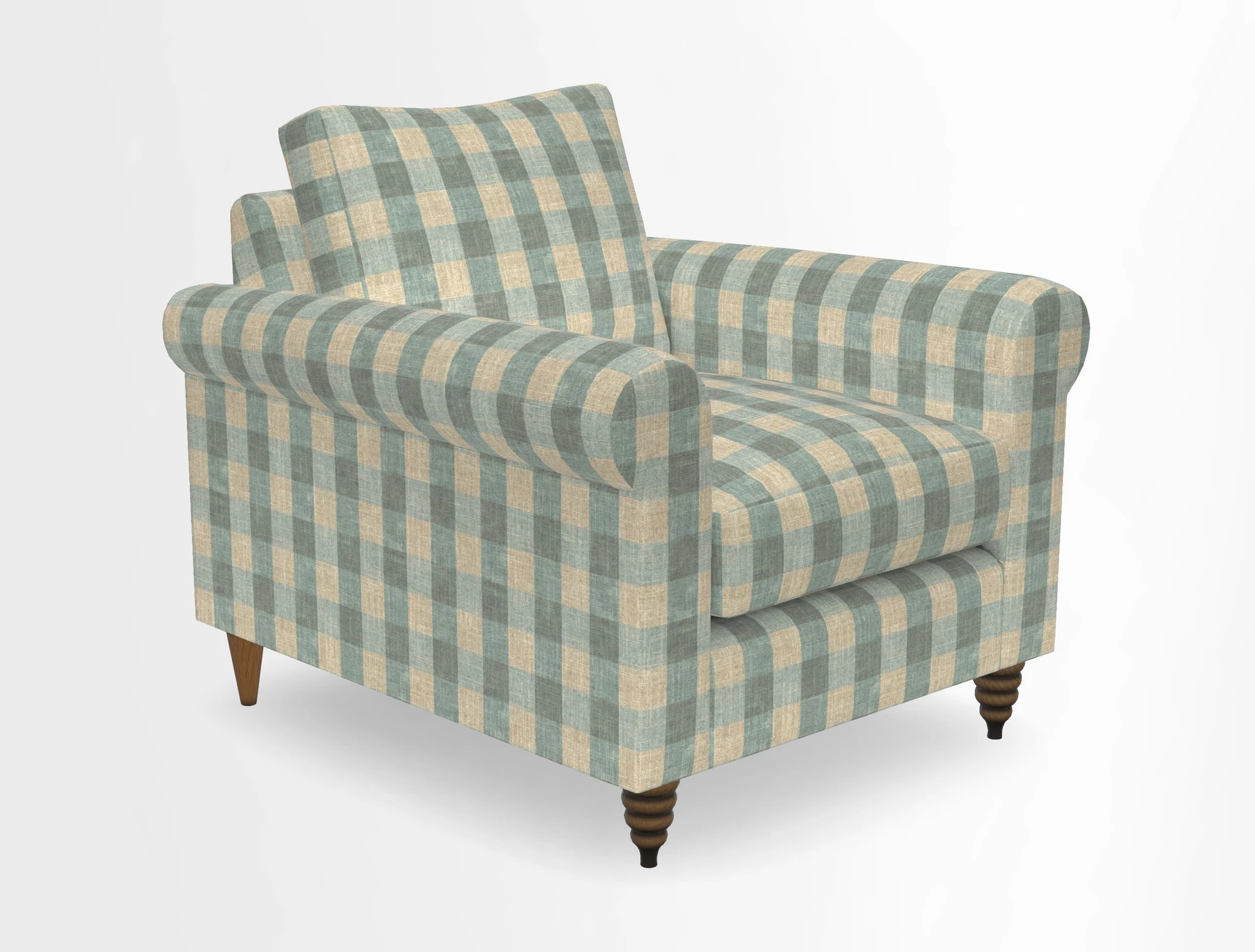 Apuldram Chair in Two Tone Plain Biscuit