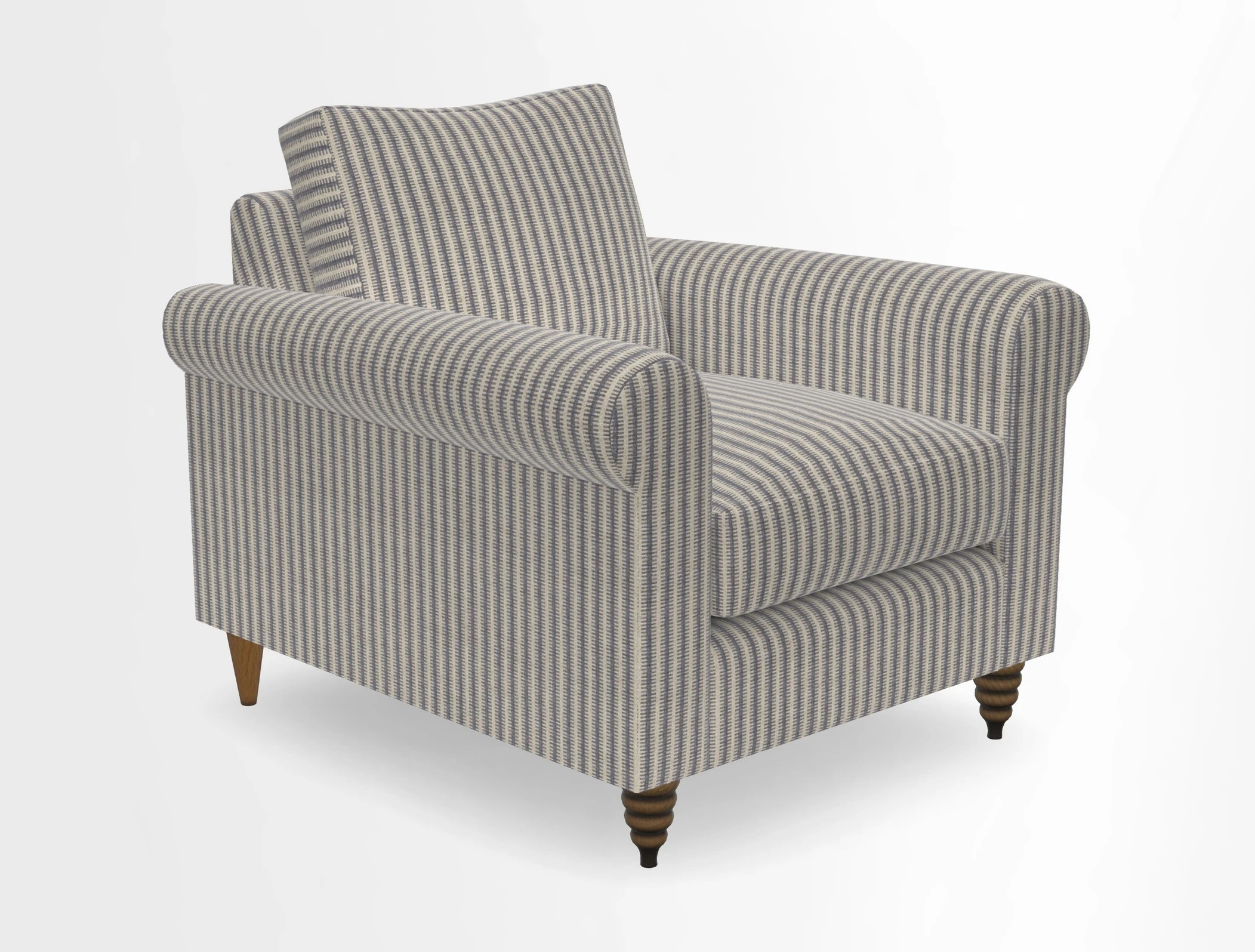 Apuldram Chair in Two Tone Plain Biscuit