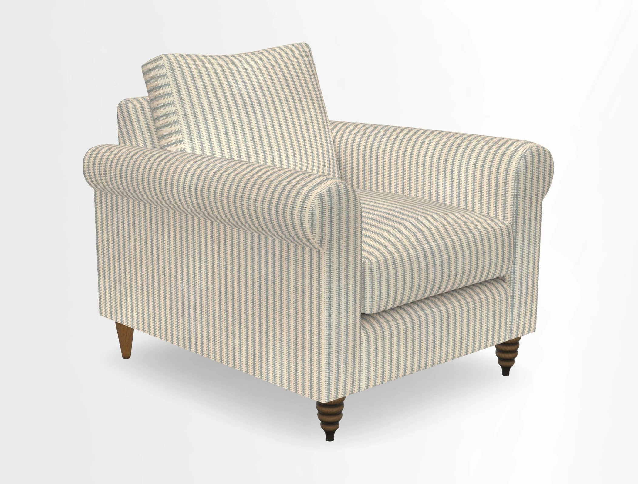 Apuldram Chair in Two Tone Plain Biscuit