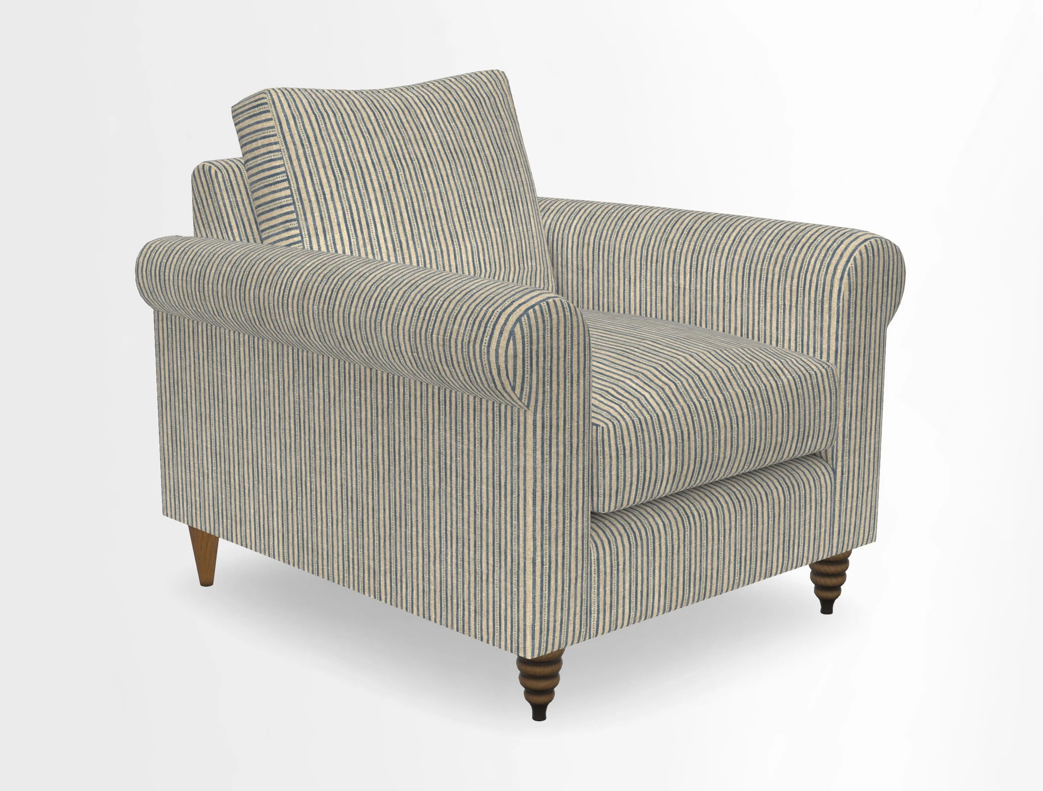 Apuldram Chair in Two Tone Plain Biscuit
