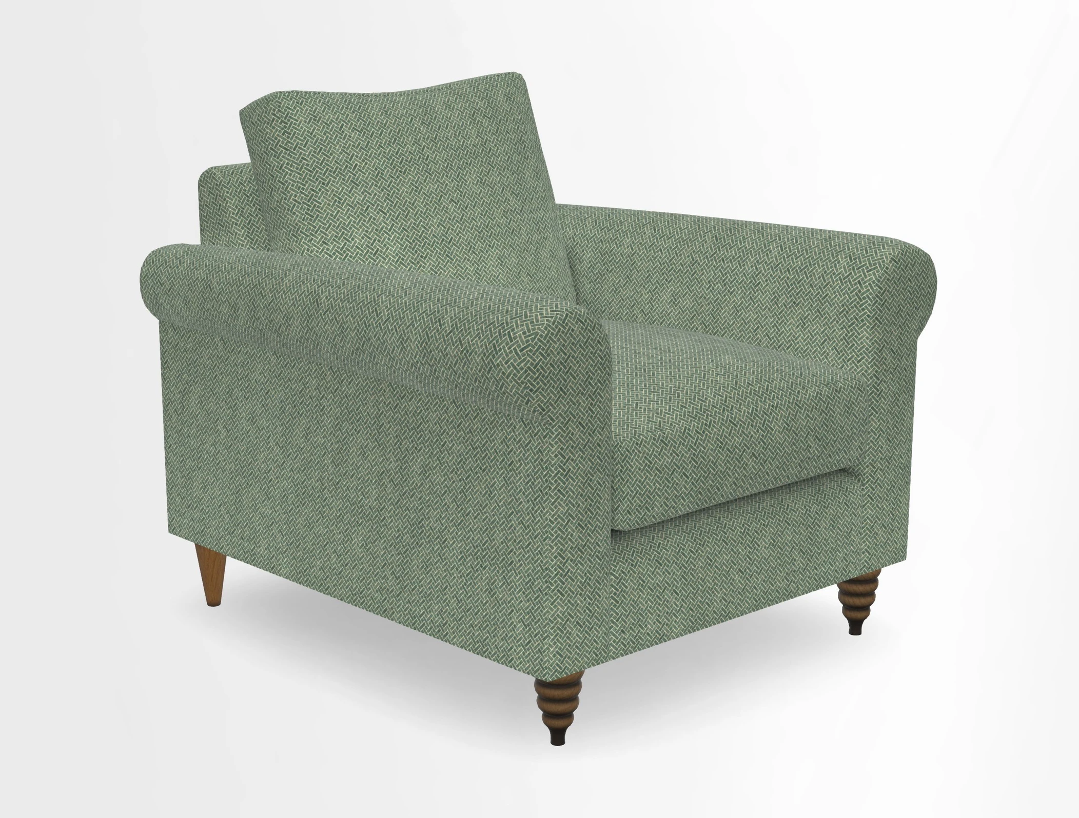 Apuldram Chair in Two Tone Plain Biscuit