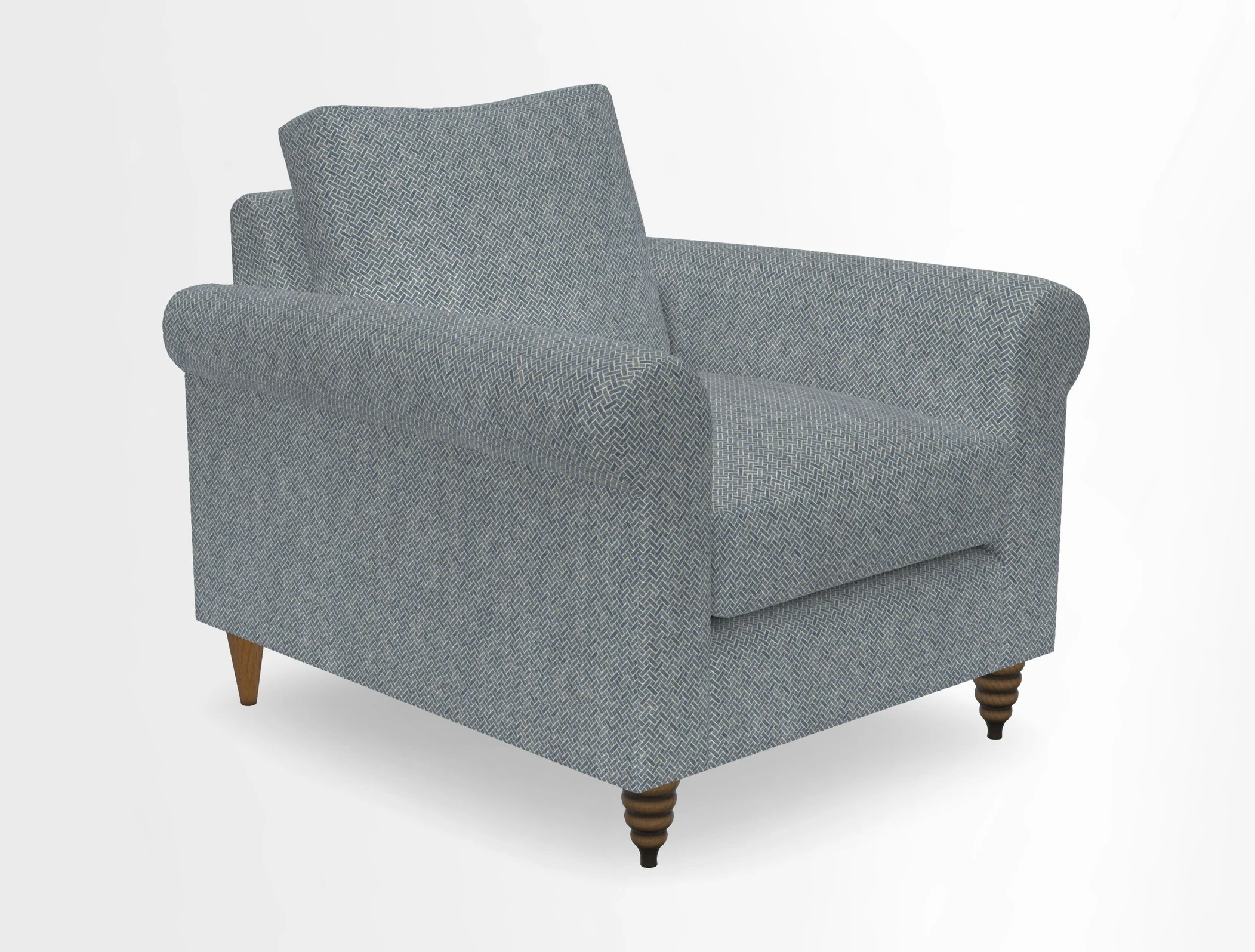 Apuldram Chair in Two Tone Plain Biscuit