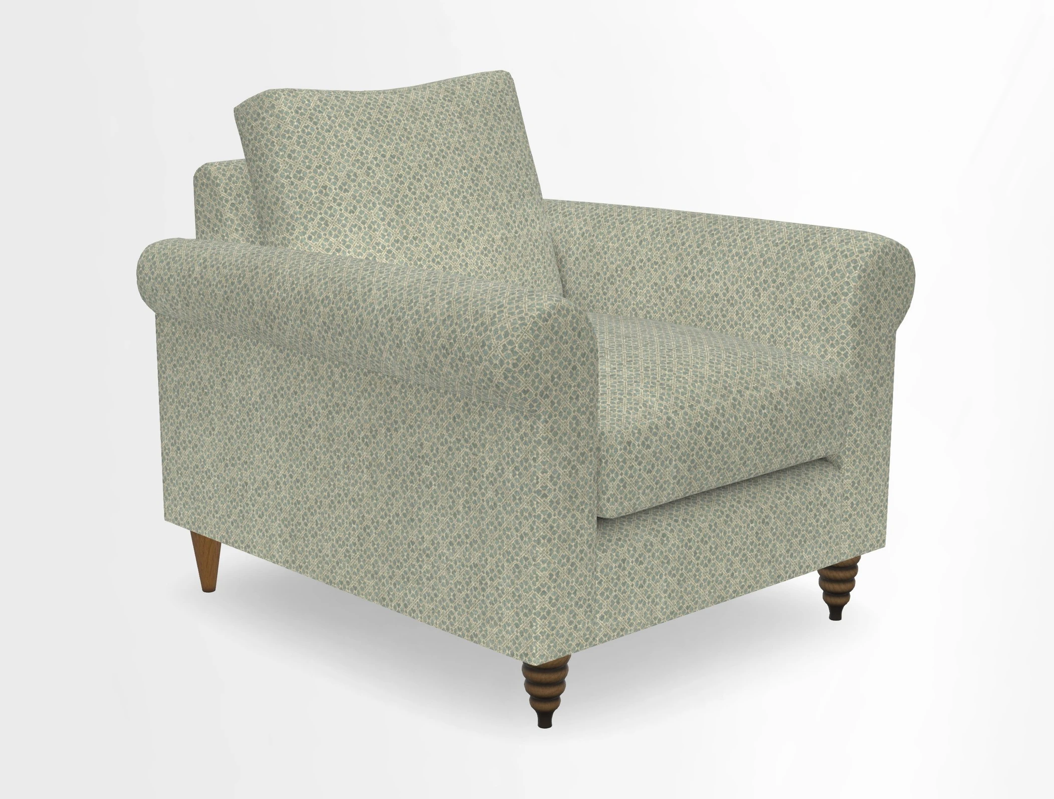 Apuldram Chair in Two Tone Plain Biscuit
