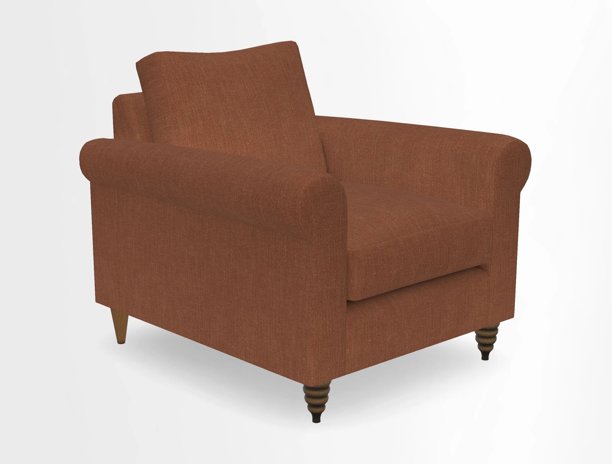 Apuldram Chair in Two Tone Plain Biscuit