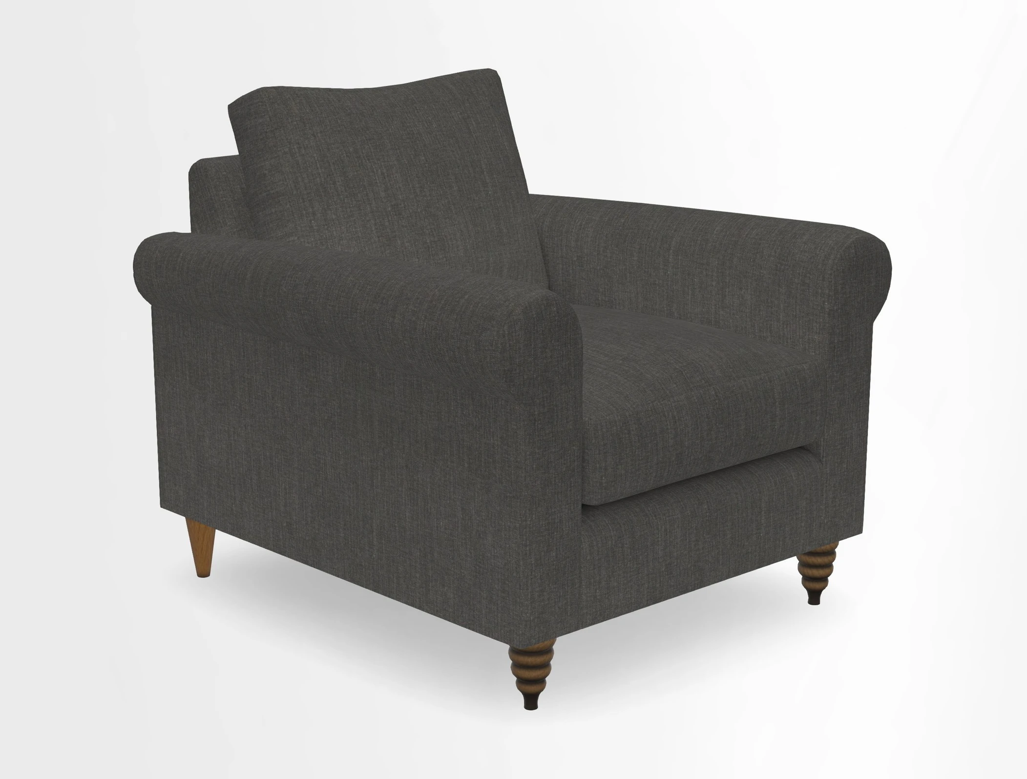 Apuldram Chair in Two Tone Plain Biscuit