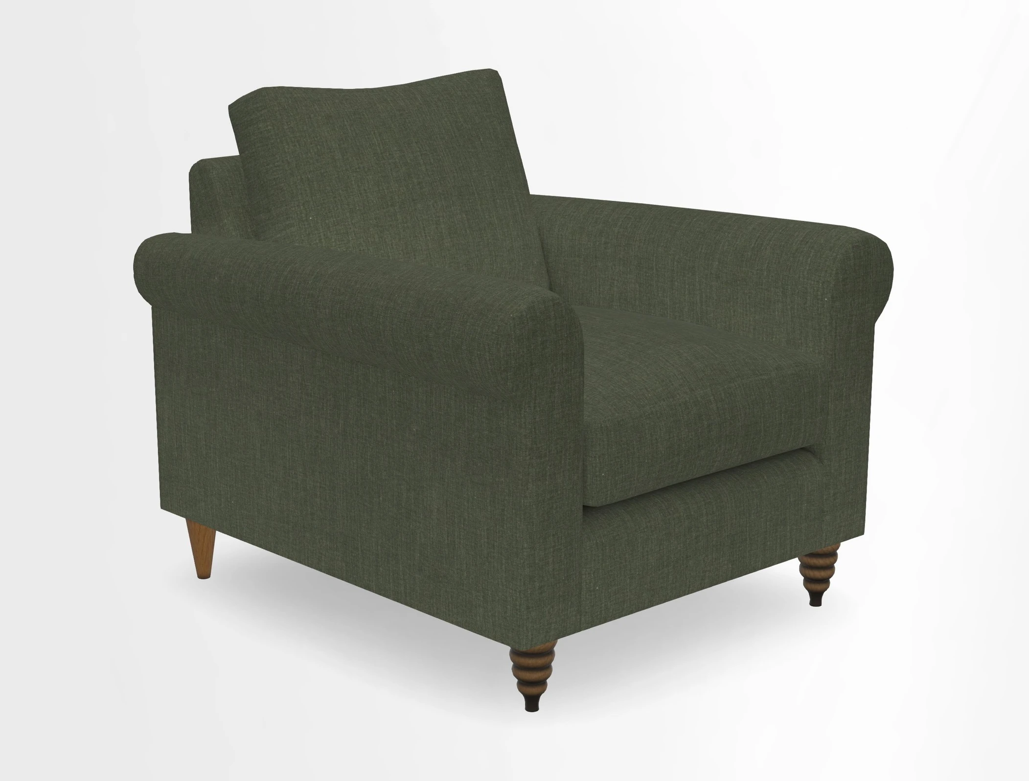Apuldram Chair in Two Tone Plain Biscuit