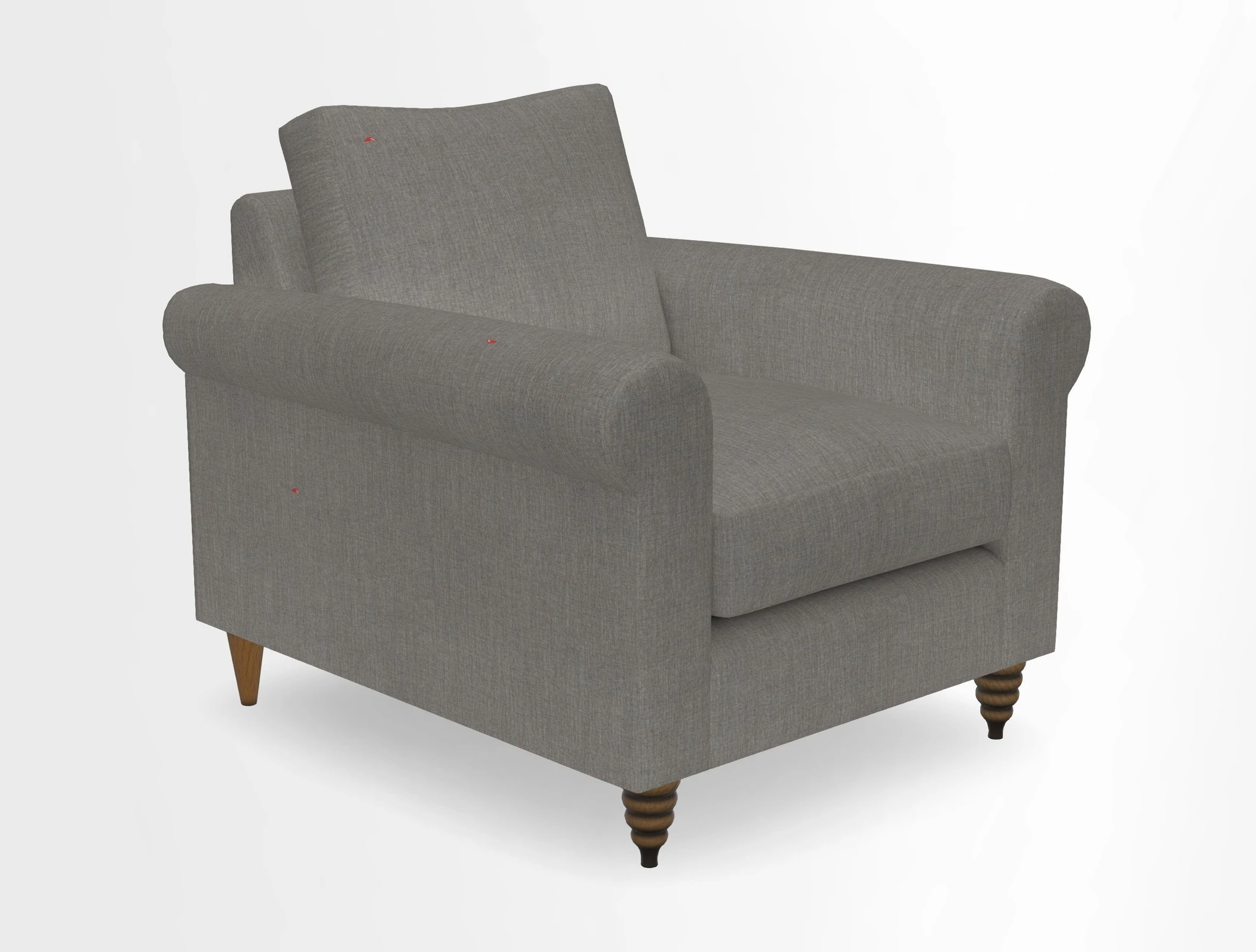 Apuldram Chair in Two Tone Plain Biscuit