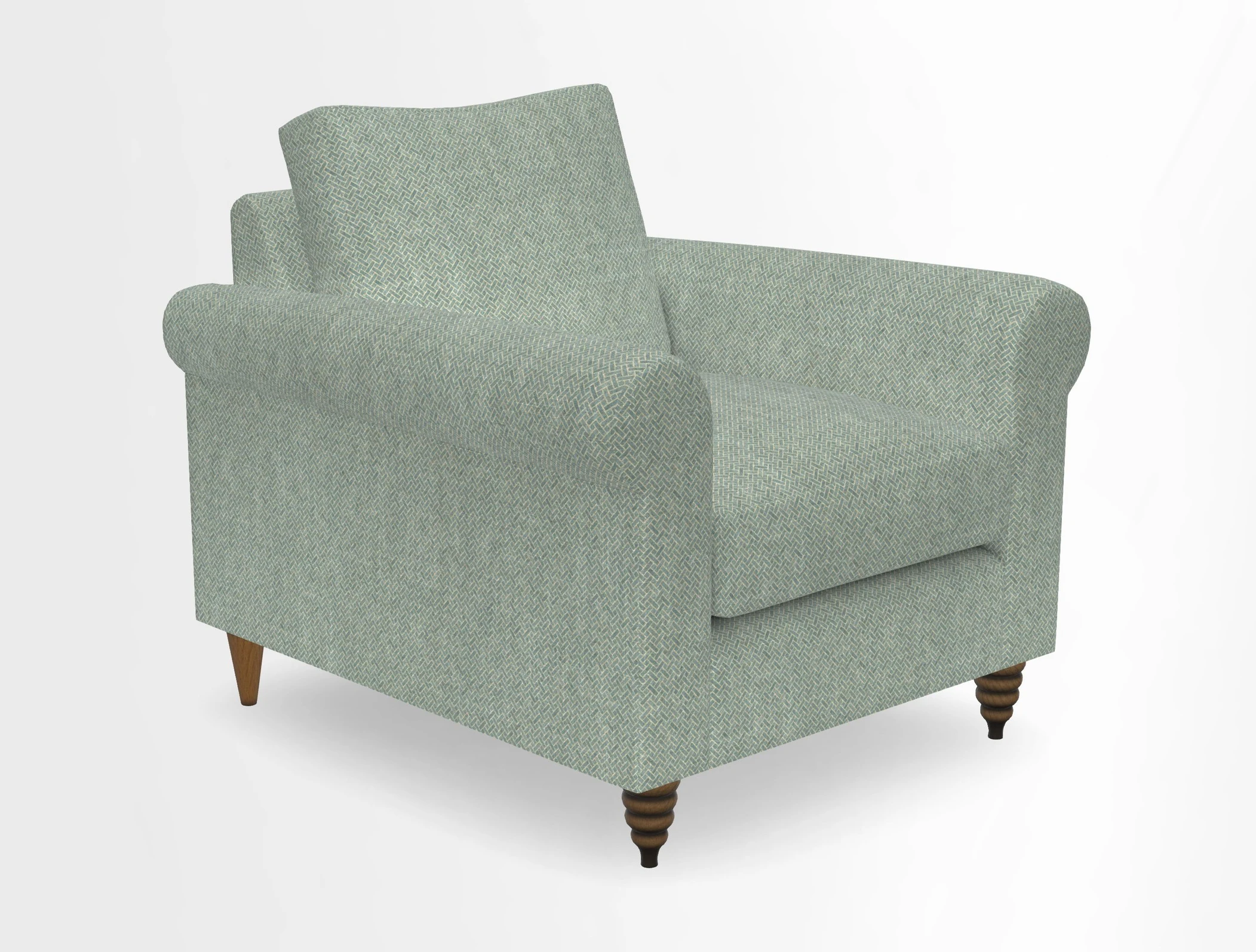 Apuldram Chair in Two Tone Plain Biscuit