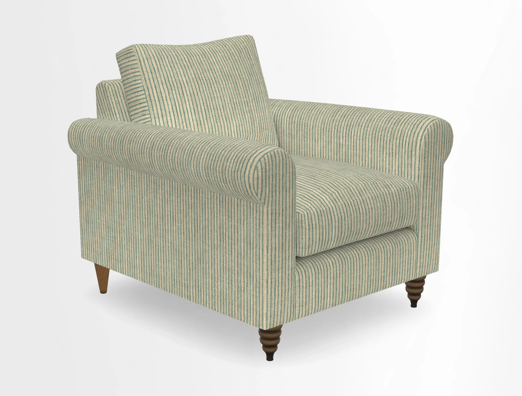 Apuldram Chair in Two Tone Plain Biscuit
