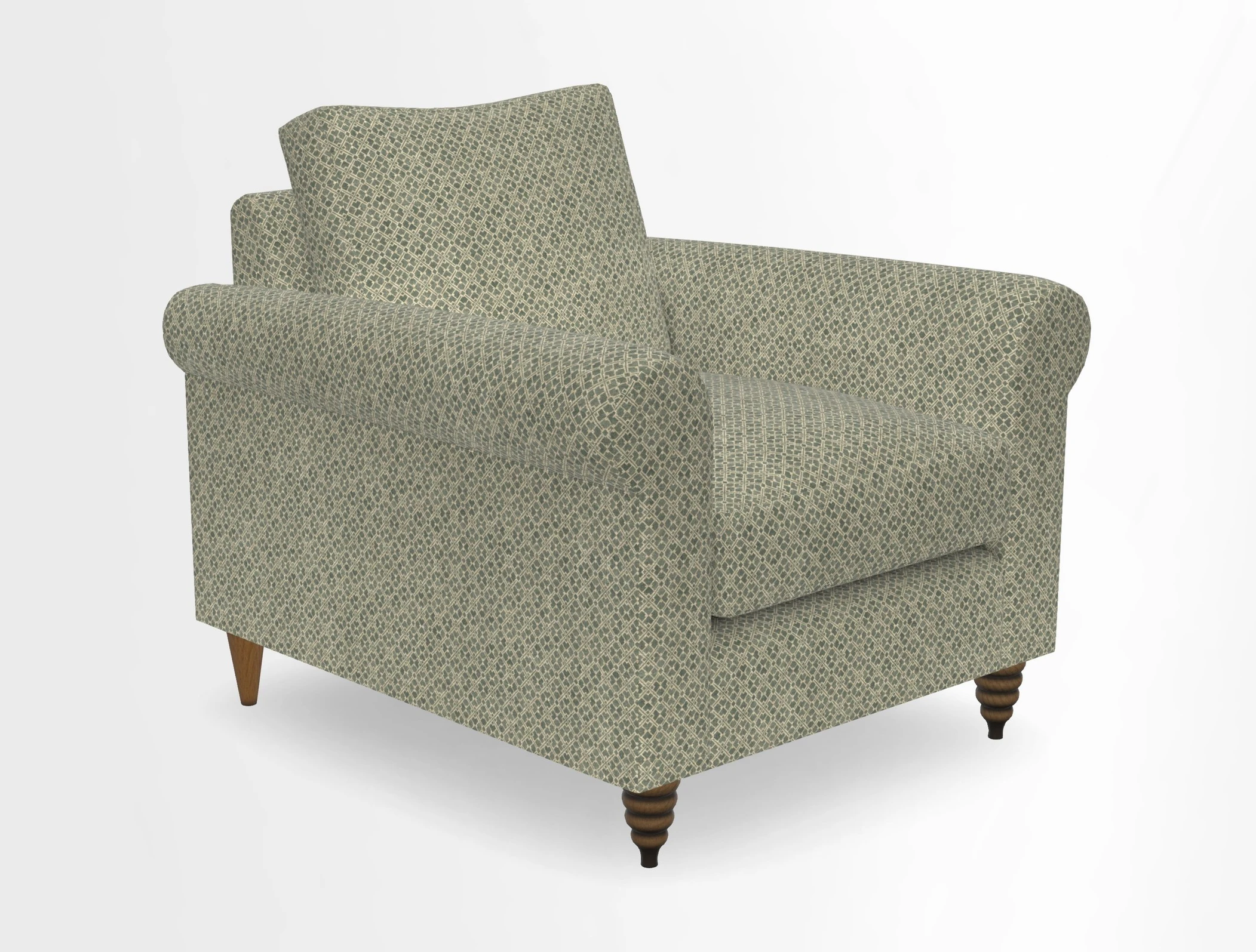 Apuldram Chair in Two Tone Plain Biscuit