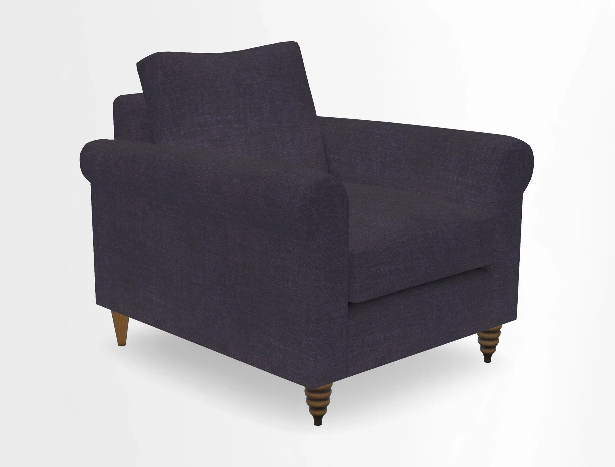 Apuldram Chair in Two Tone Plain Biscuit