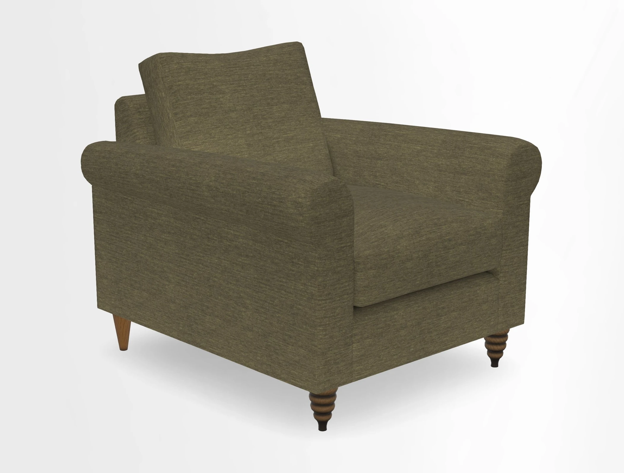 Apuldram Chair in Two Tone Plain Biscuit
