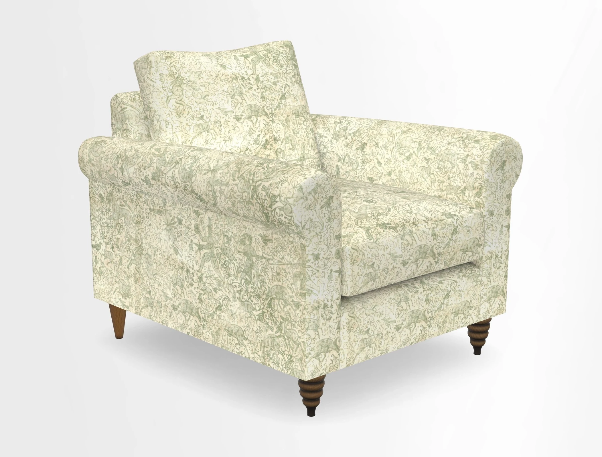 Apuldram Chair in Two Tone Plain Biscuit