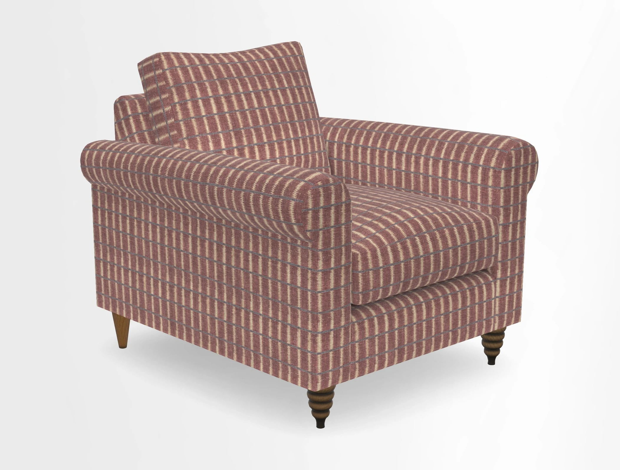Apuldram Chair in Two Tone Plain Biscuit