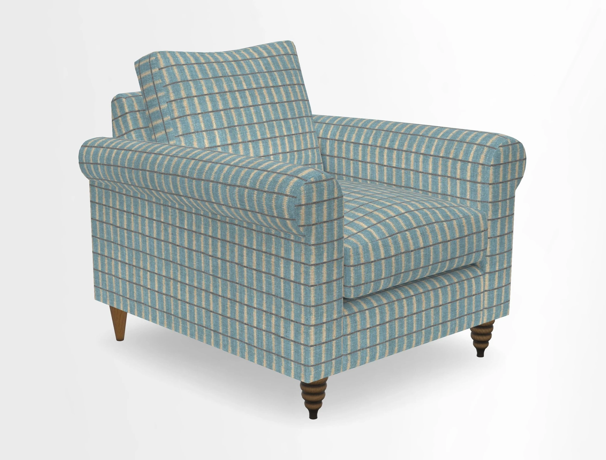Apuldram Chair in Two Tone Plain Biscuit