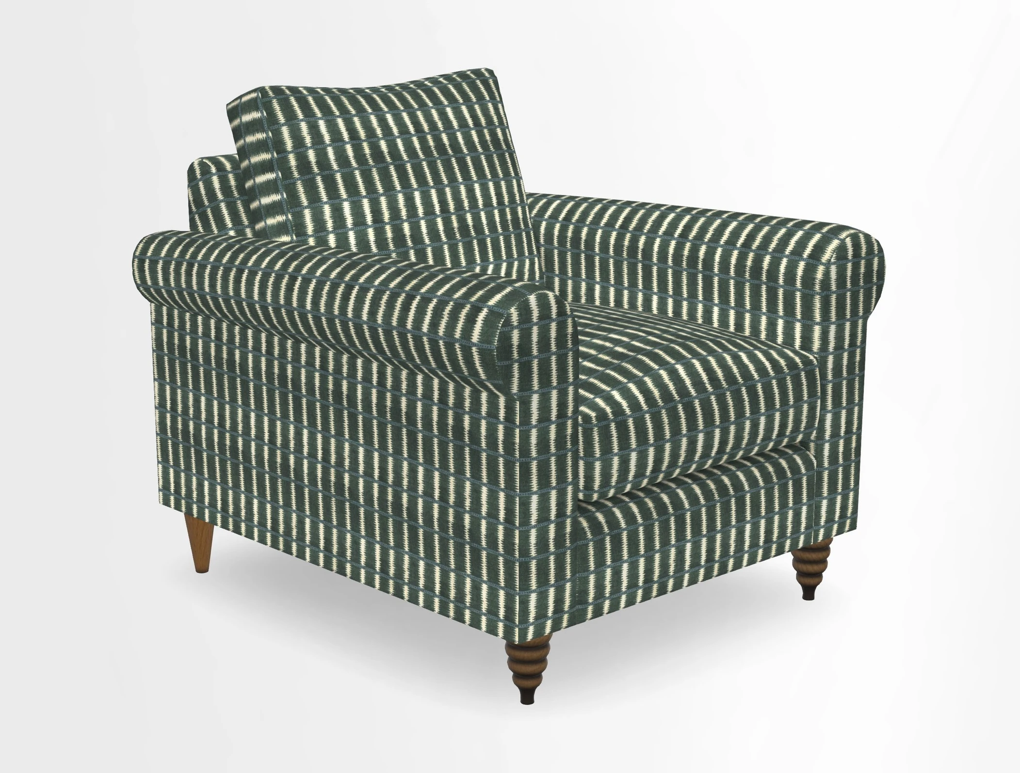 Apuldram Chair in Two Tone Plain Biscuit