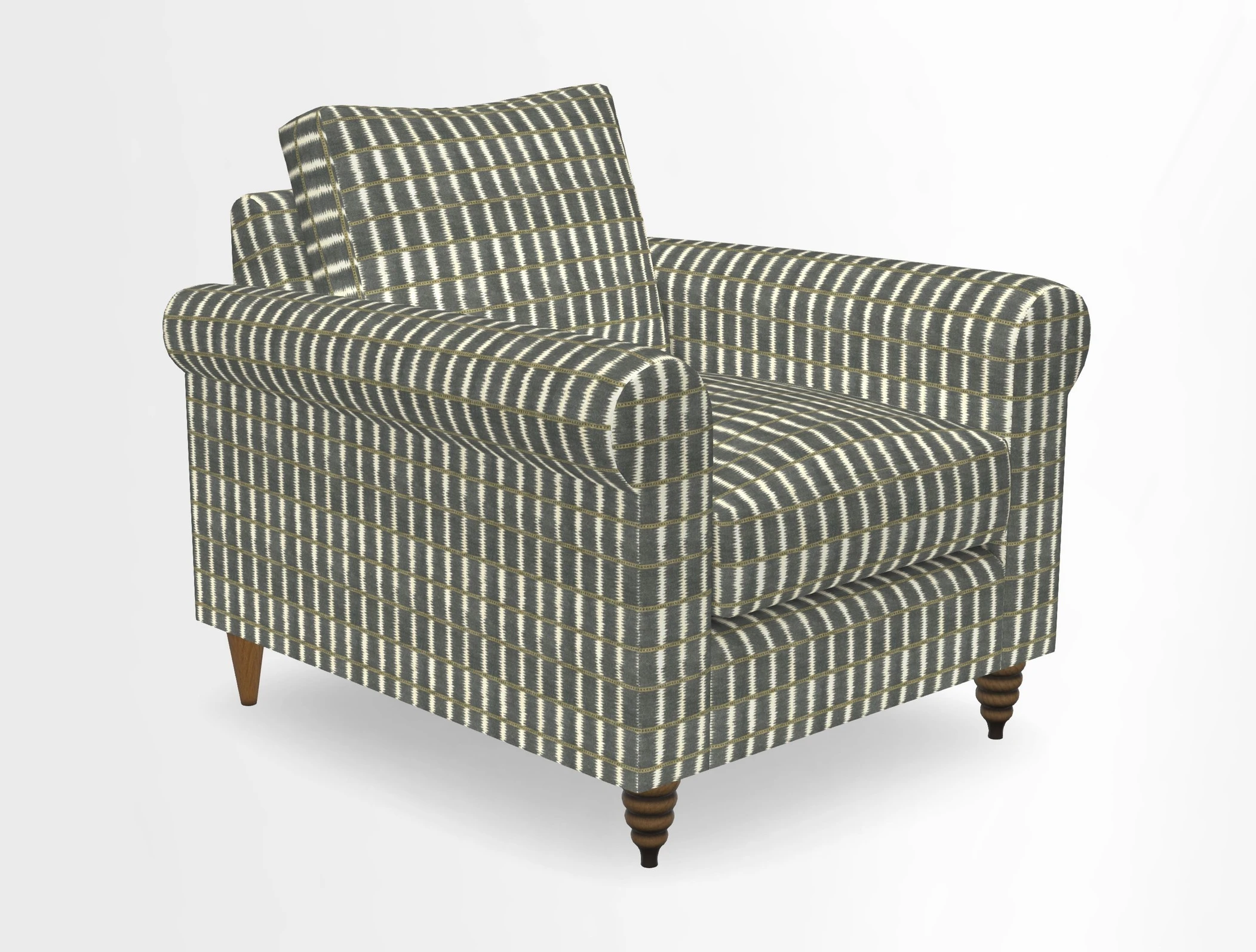 Apuldram Chair in Two Tone Plain Biscuit