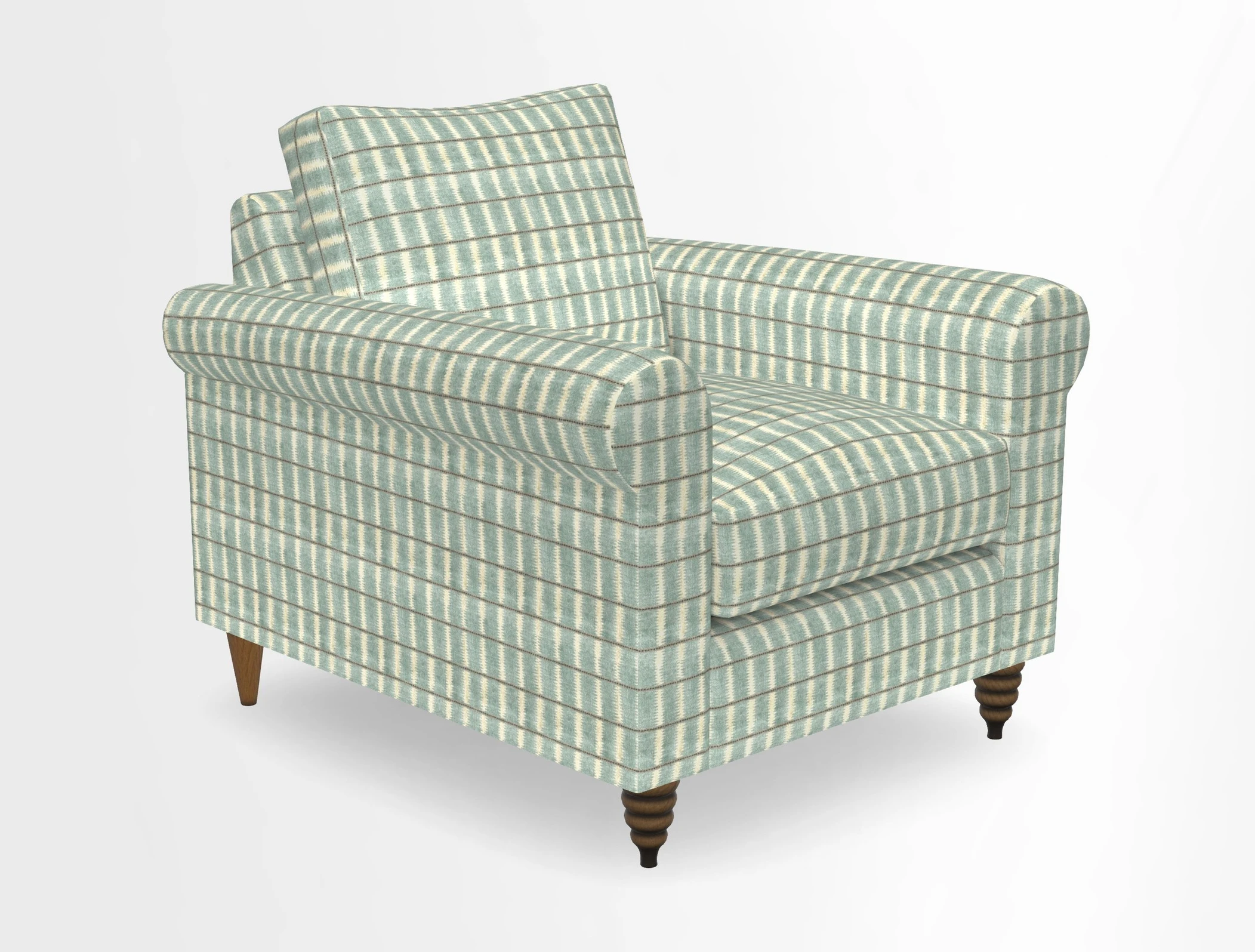 Apuldram Chair in Two Tone Plain Biscuit