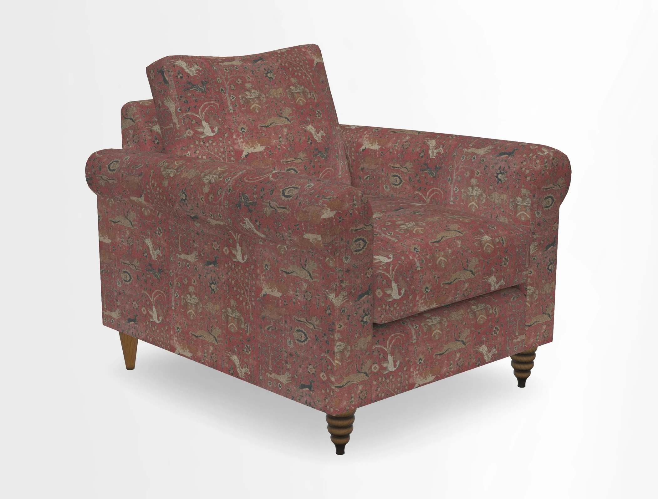 Apuldram Chair in Two Tone Plain Biscuit