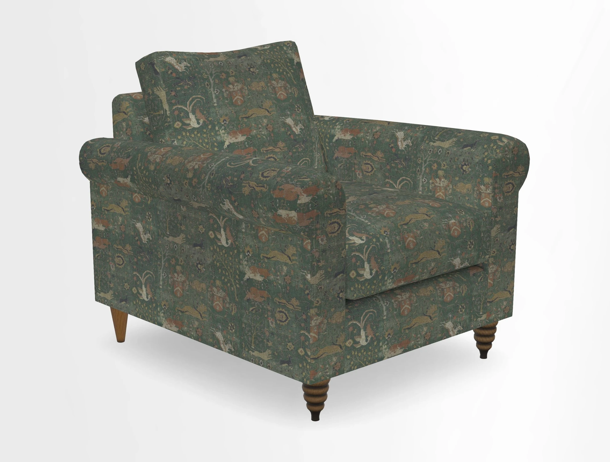 Apuldram Chair in Two Tone Plain Biscuit