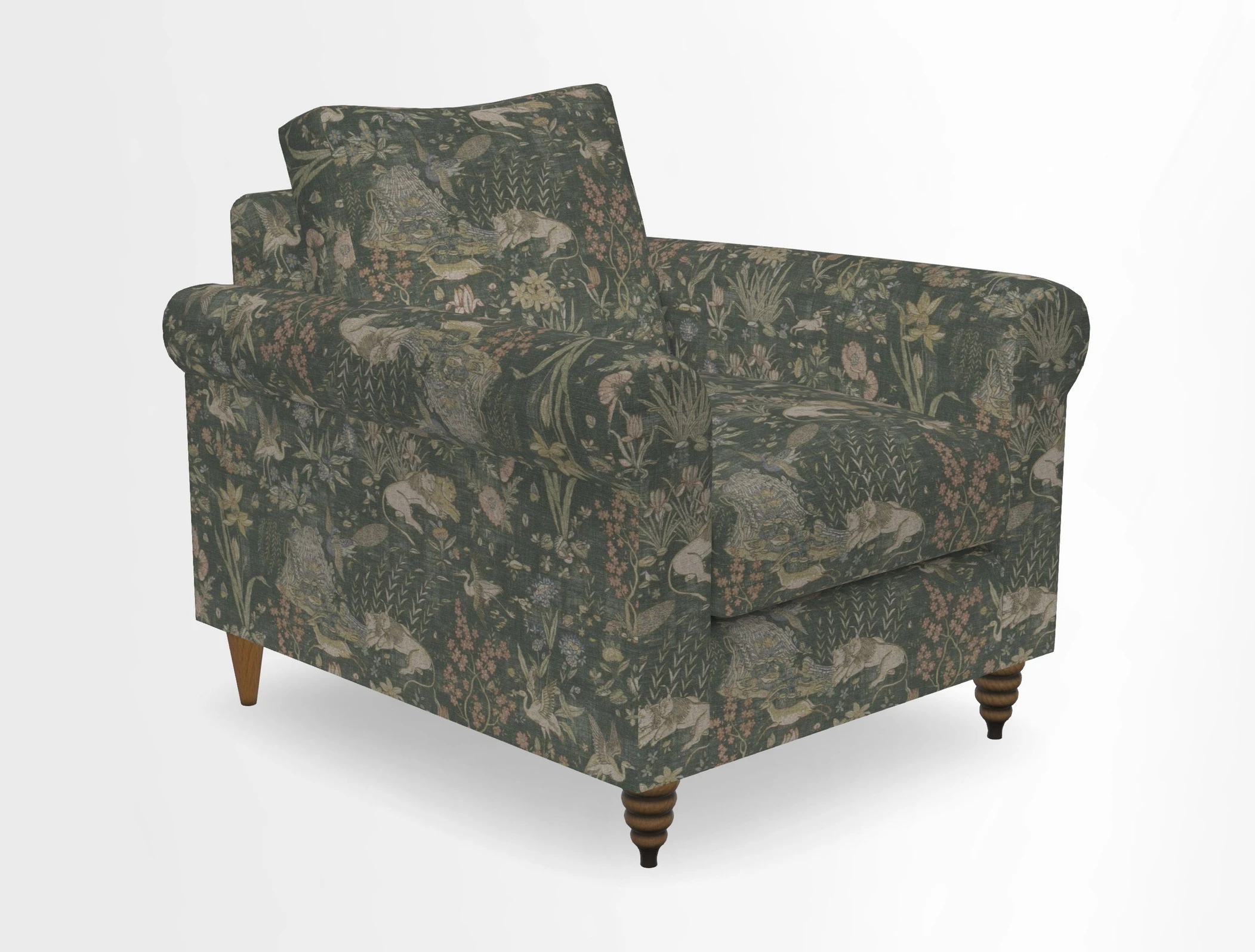 Apuldram Chair in Two Tone Plain Biscuit