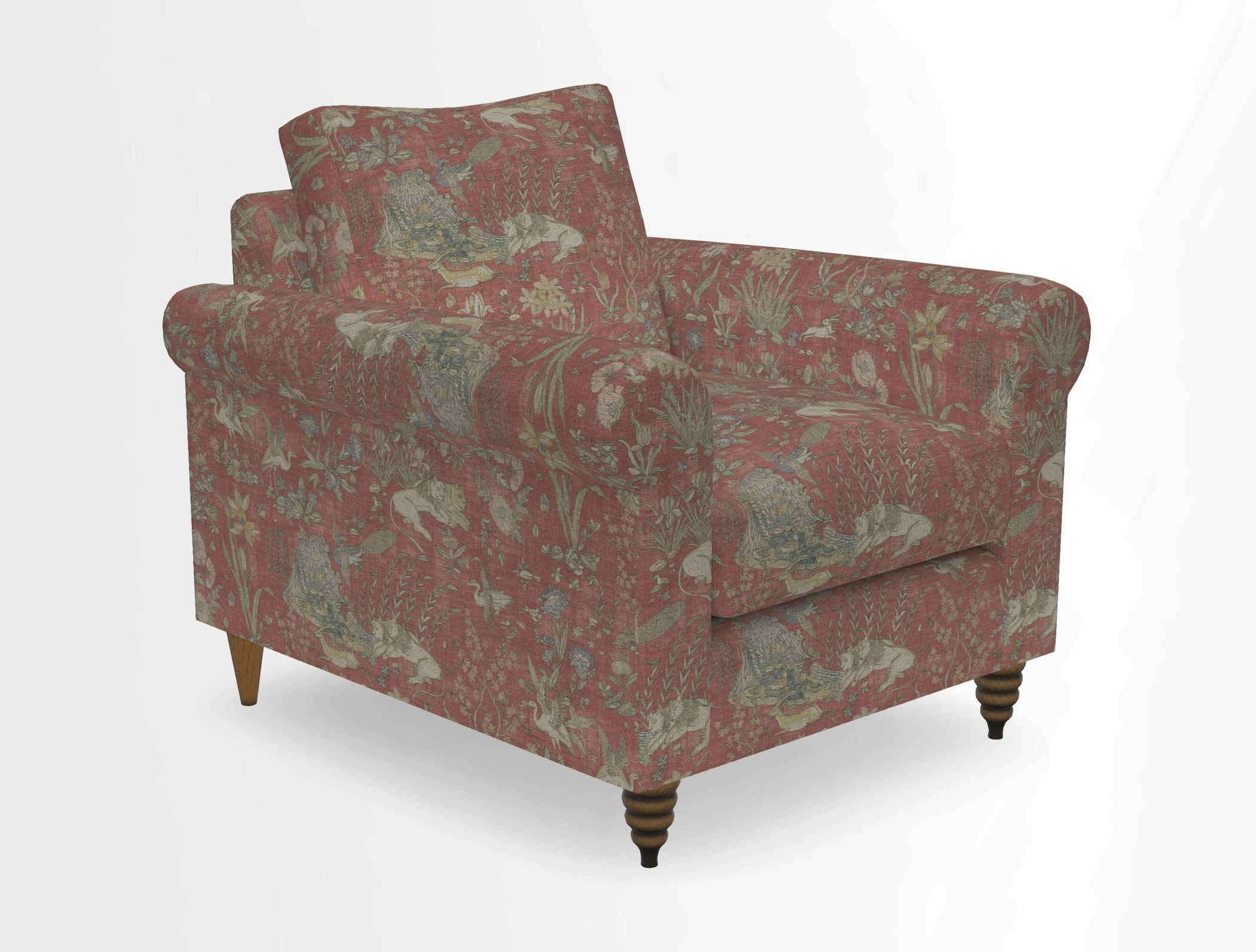 Apuldram Chair in Two Tone Plain Biscuit