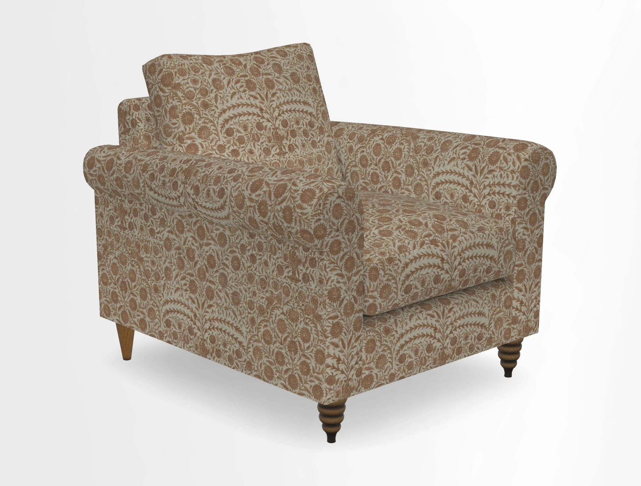 Apuldram Chair in Two Tone Plain Biscuit