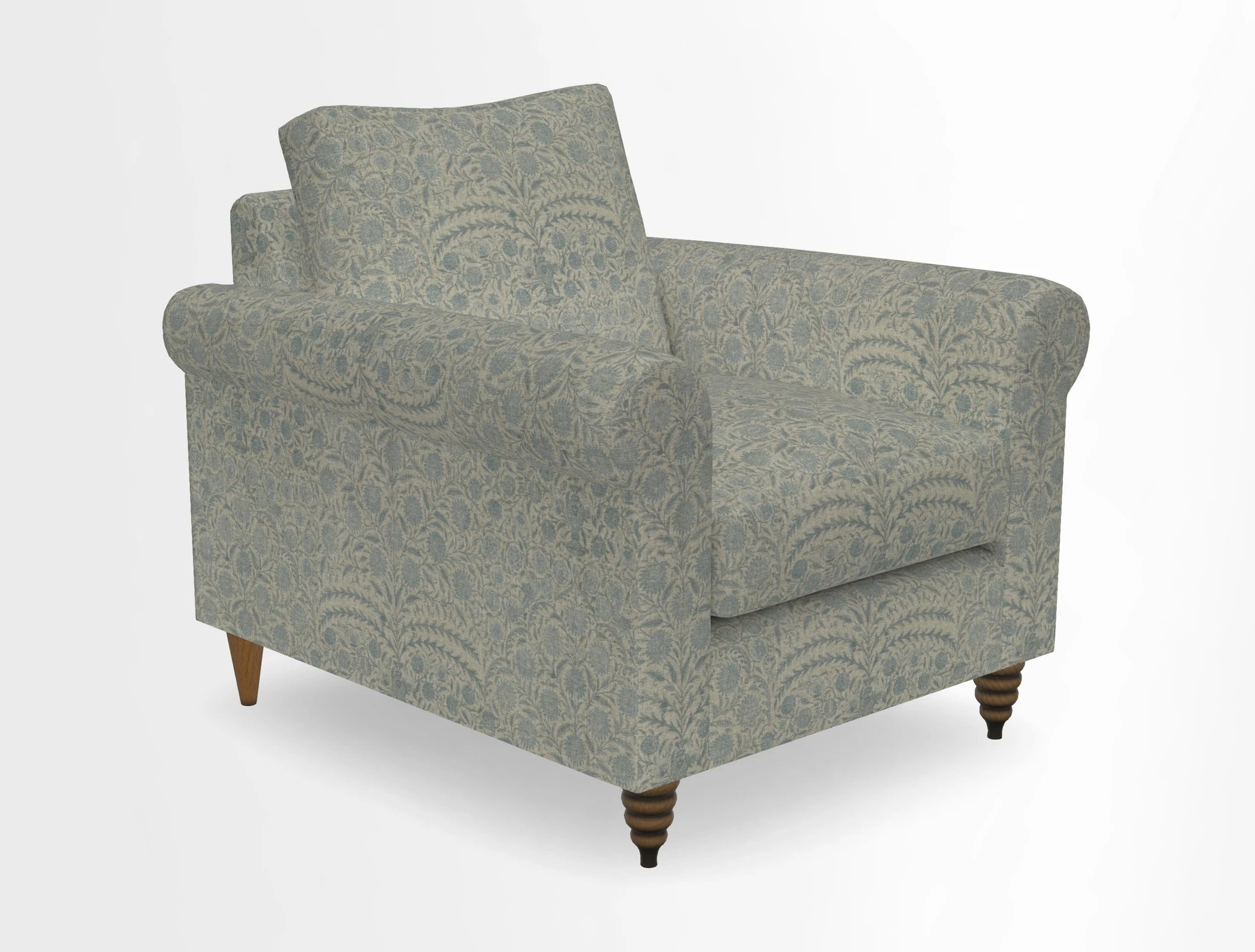 Apuldram Chair in Two Tone Plain Biscuit