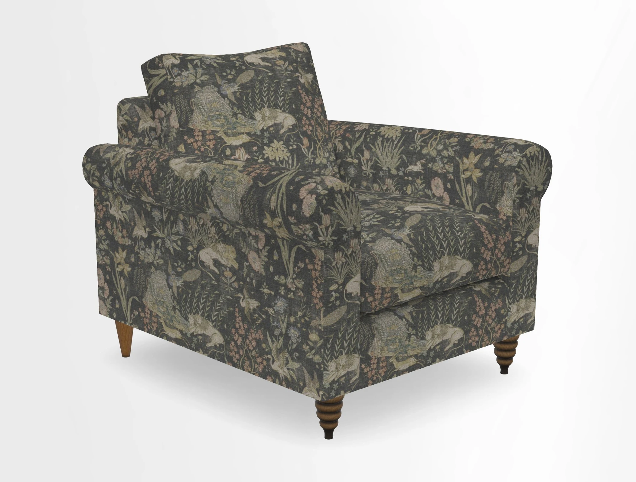 Apuldram Chair in Two Tone Plain Biscuit
