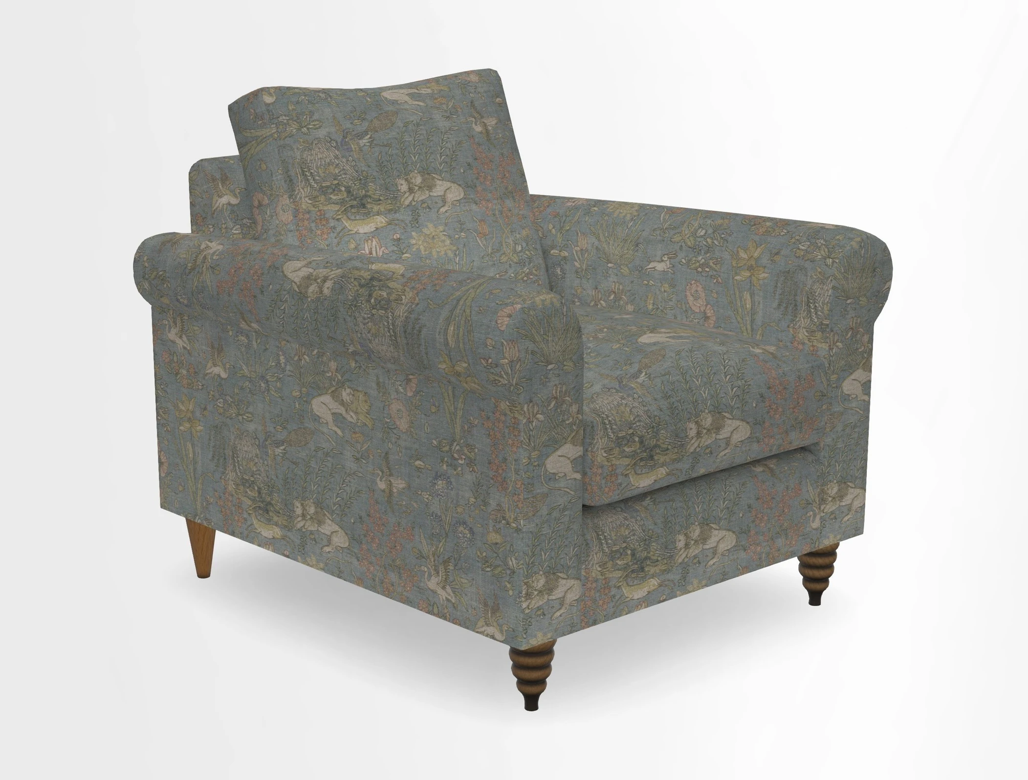 Apuldram Chair in Two Tone Plain Biscuit