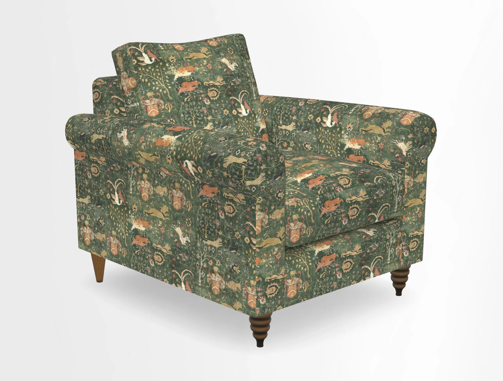 Apuldram Chair in Two Tone Plain Biscuit