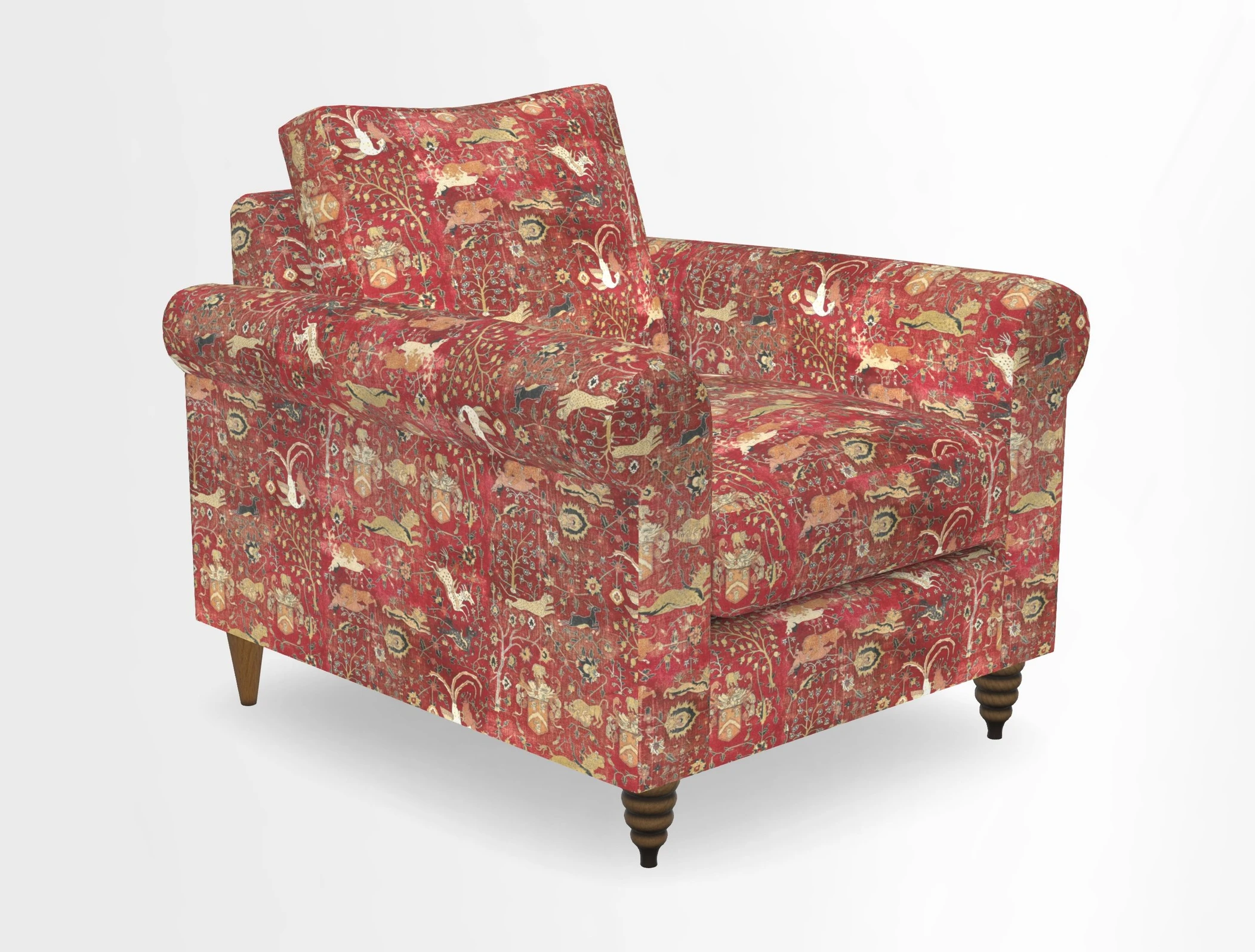 Apuldram Chair in Two Tone Plain Biscuit