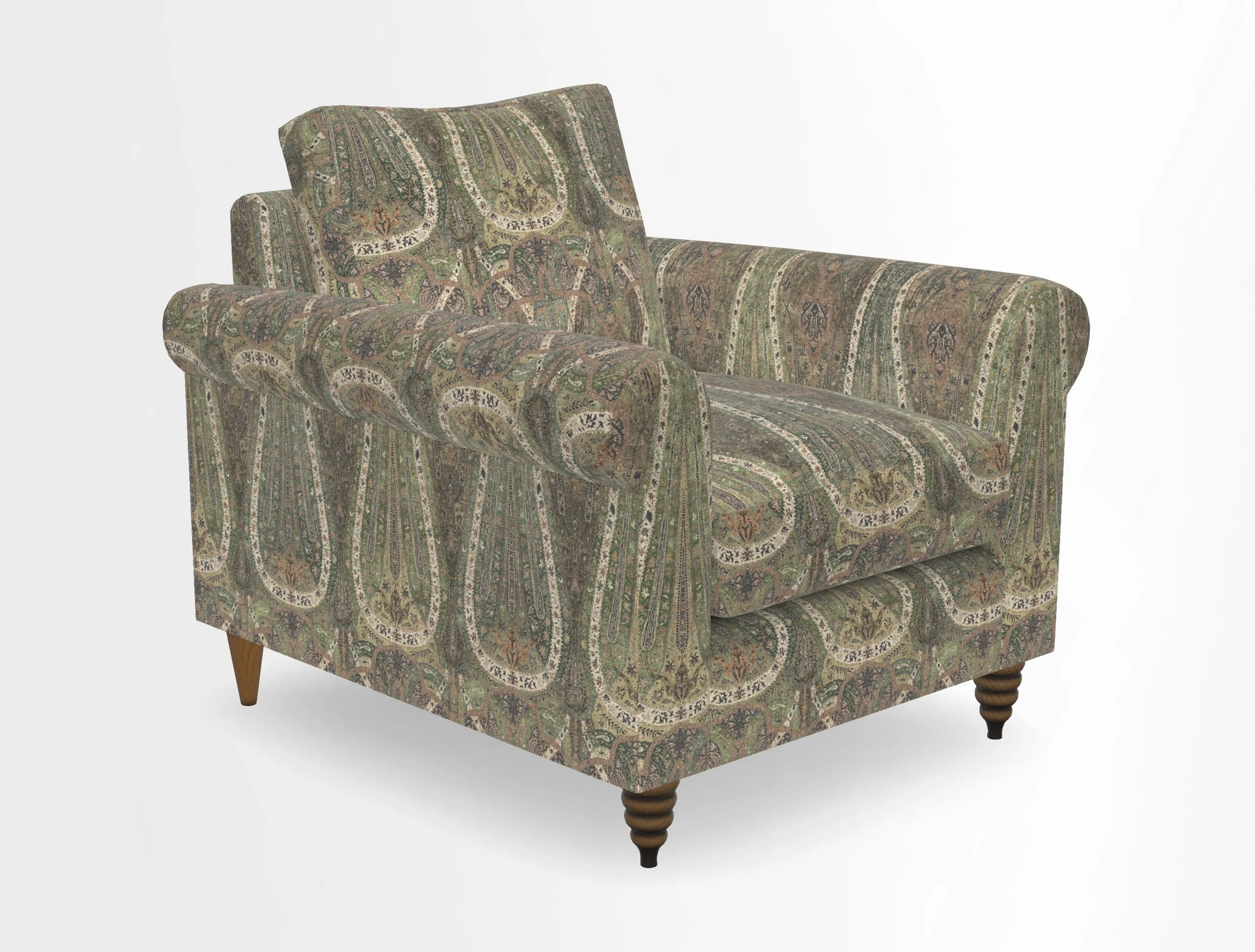Apuldram Chair in Two Tone Plain Biscuit