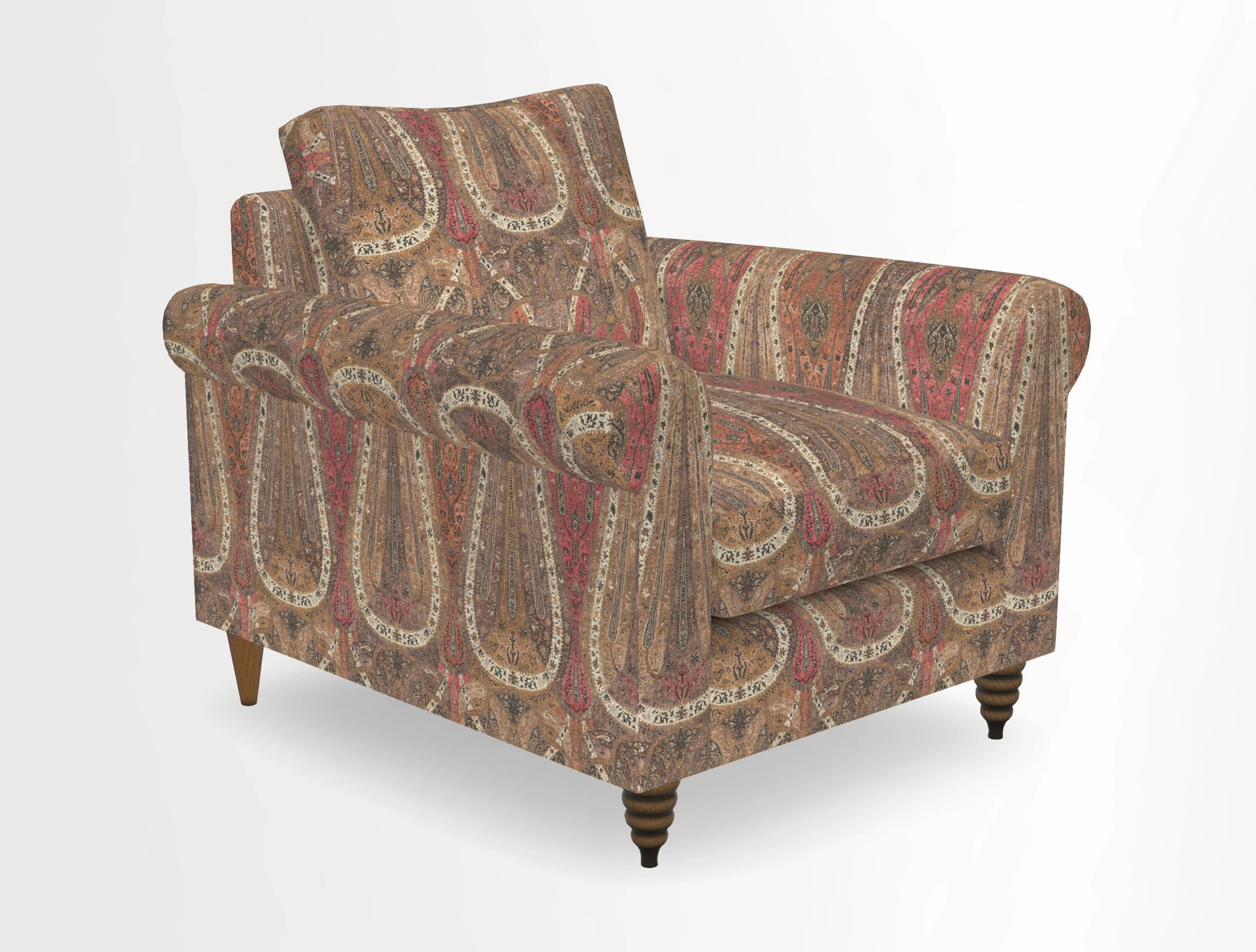 Apuldram Chair in Two Tone Plain Biscuit