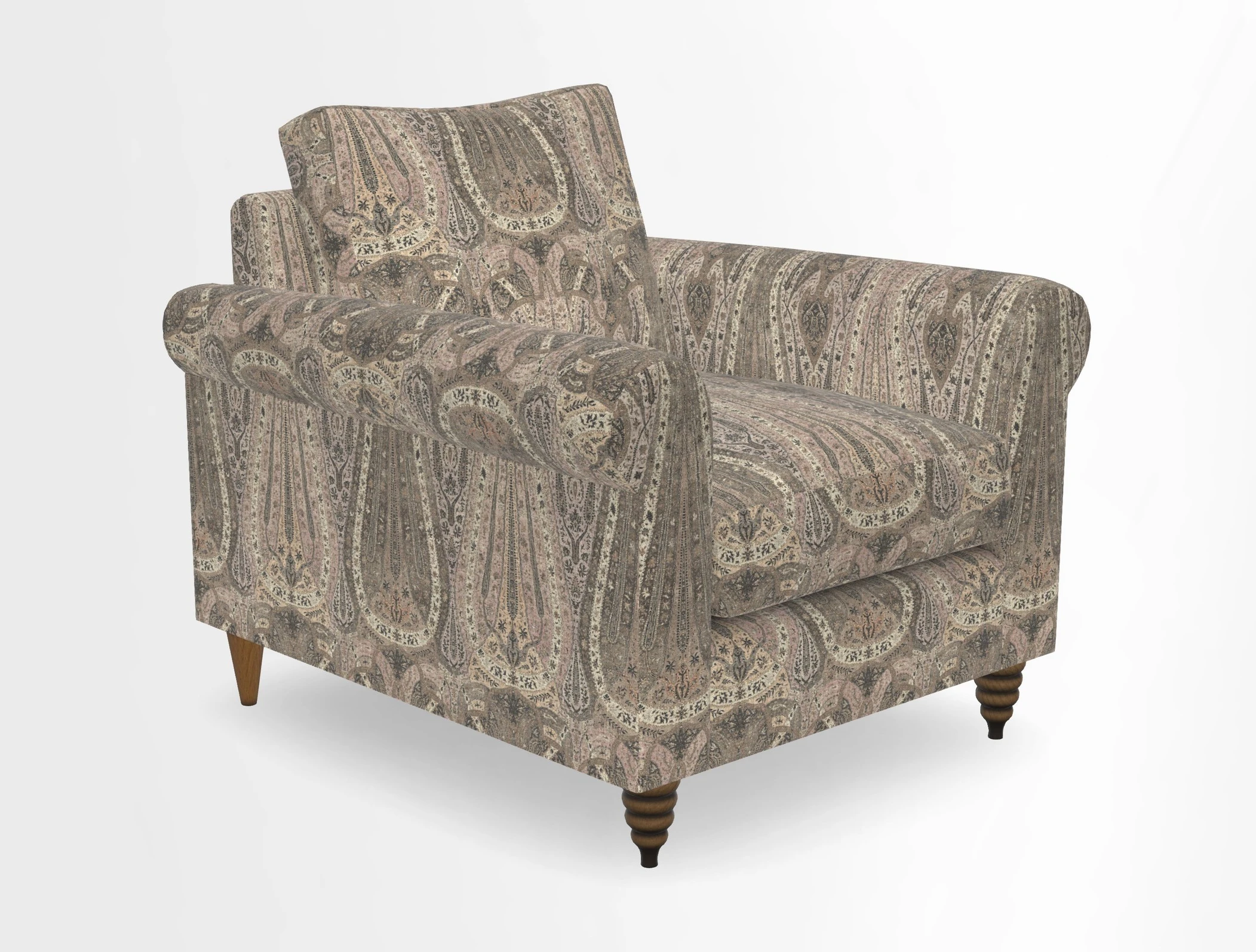 Apuldram Chair in Two Tone Plain Biscuit
