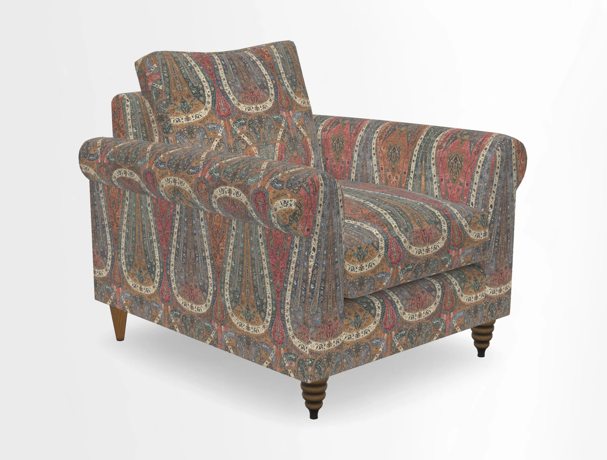 Apuldram Chair in Two Tone Plain Biscuit