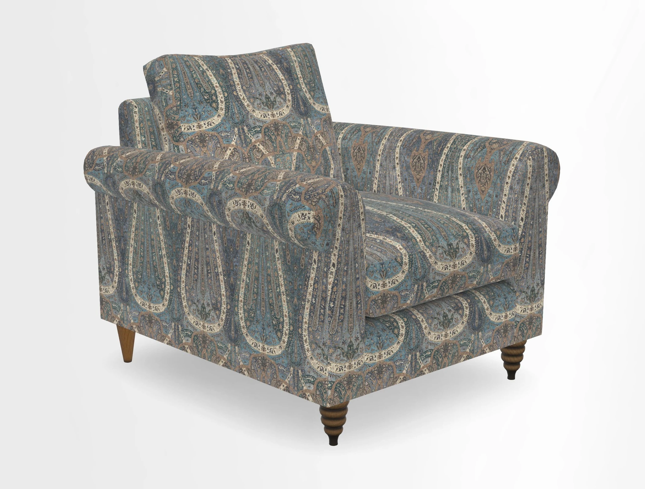 Apuldram Chair in Two Tone Plain Biscuit