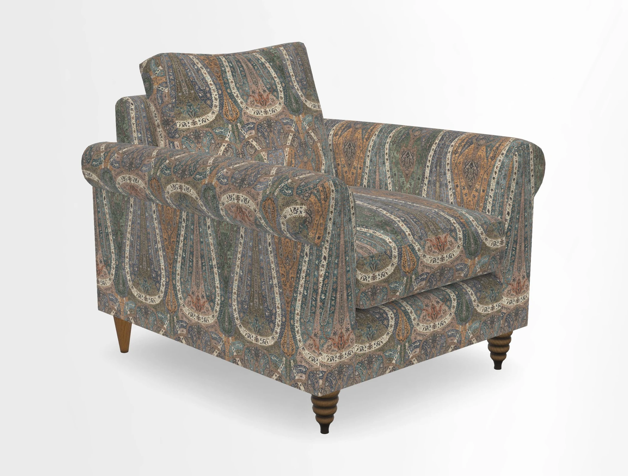 Apuldram Chair in Two Tone Plain Biscuit