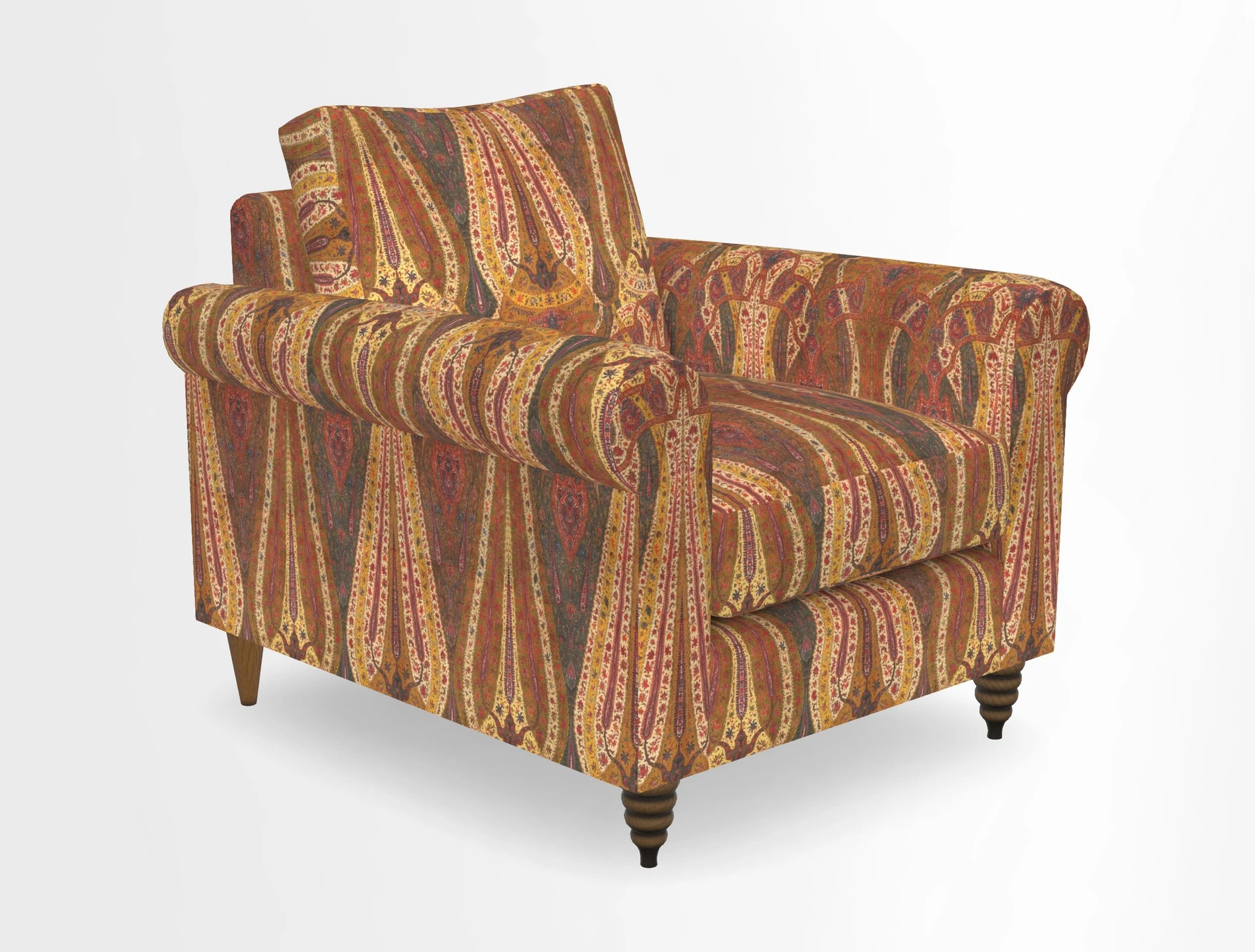 Apuldram Chair in Two Tone Plain Biscuit