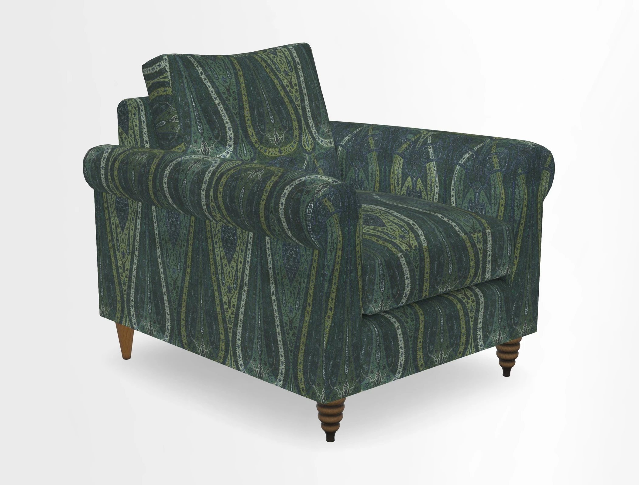 Apuldram Chair in Two Tone Plain Biscuit