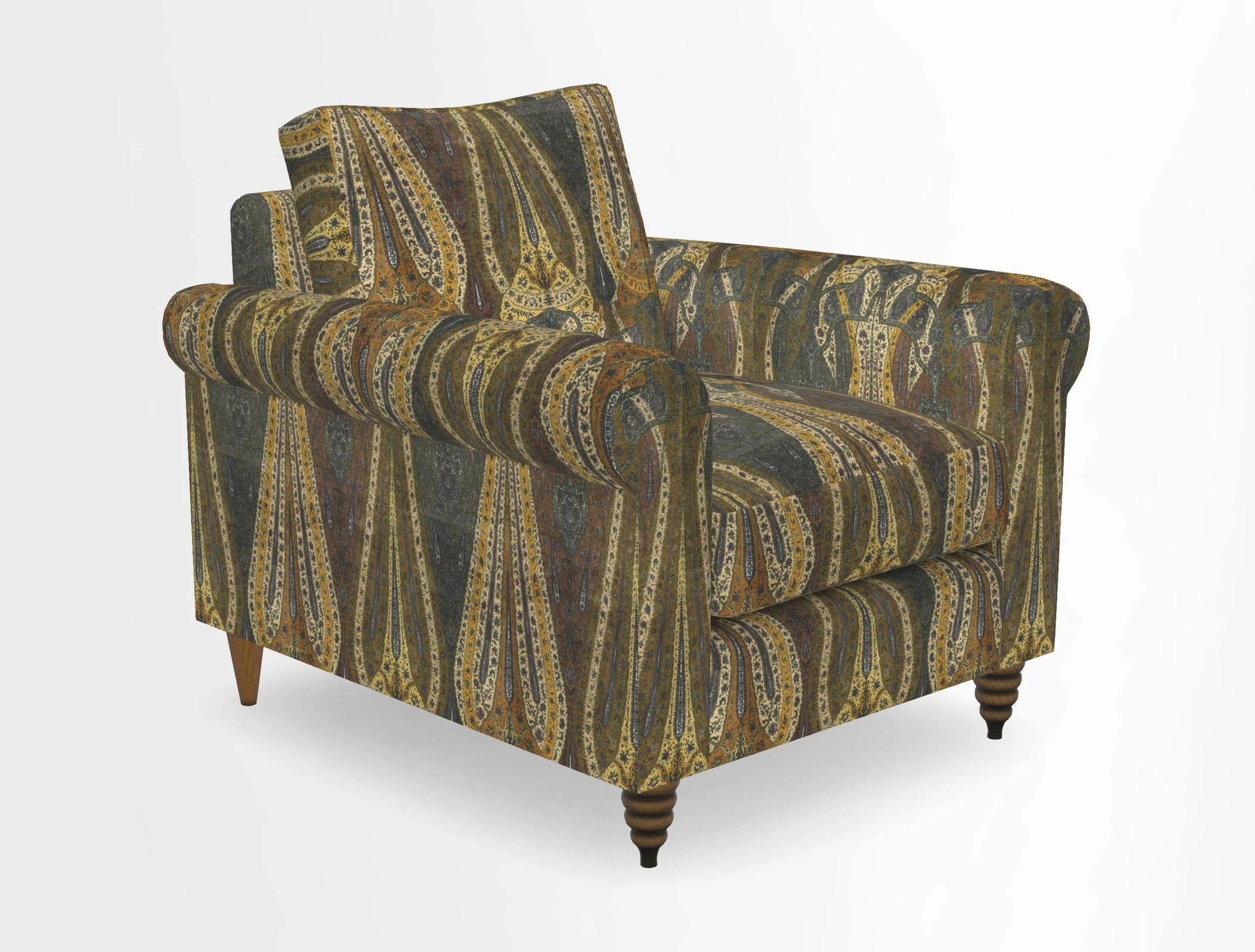 Apuldram Chair in Two Tone Plain Biscuit