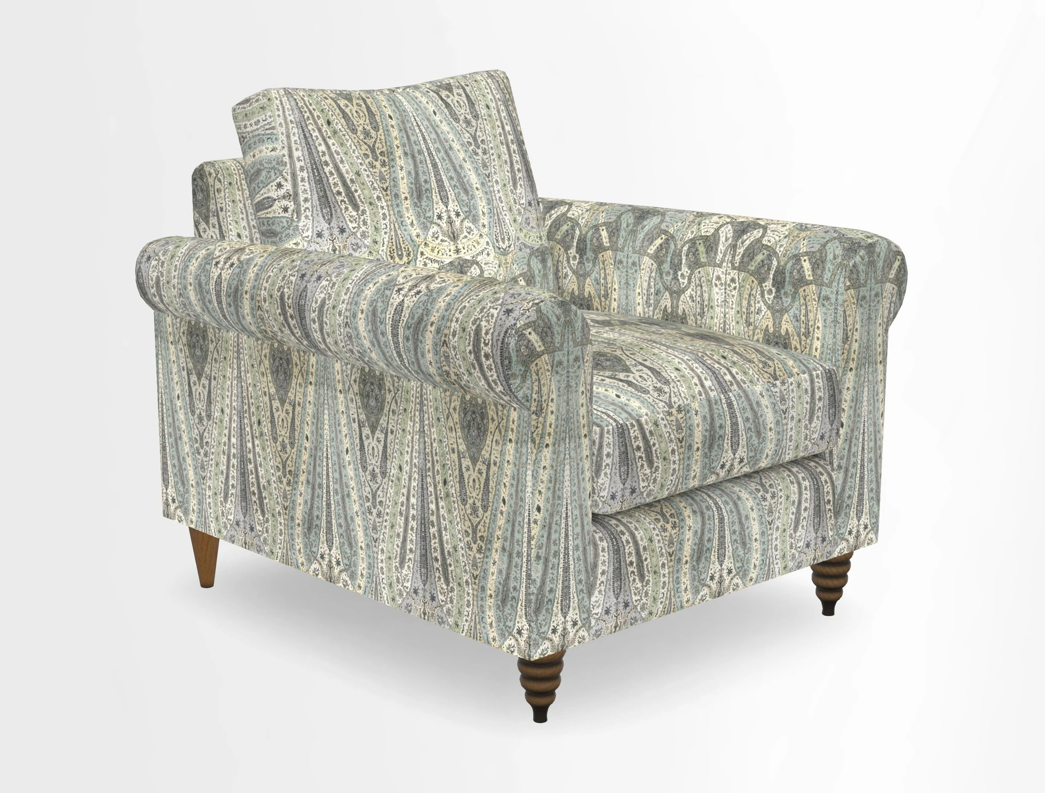 Apuldram Chair in Two Tone Plain Biscuit