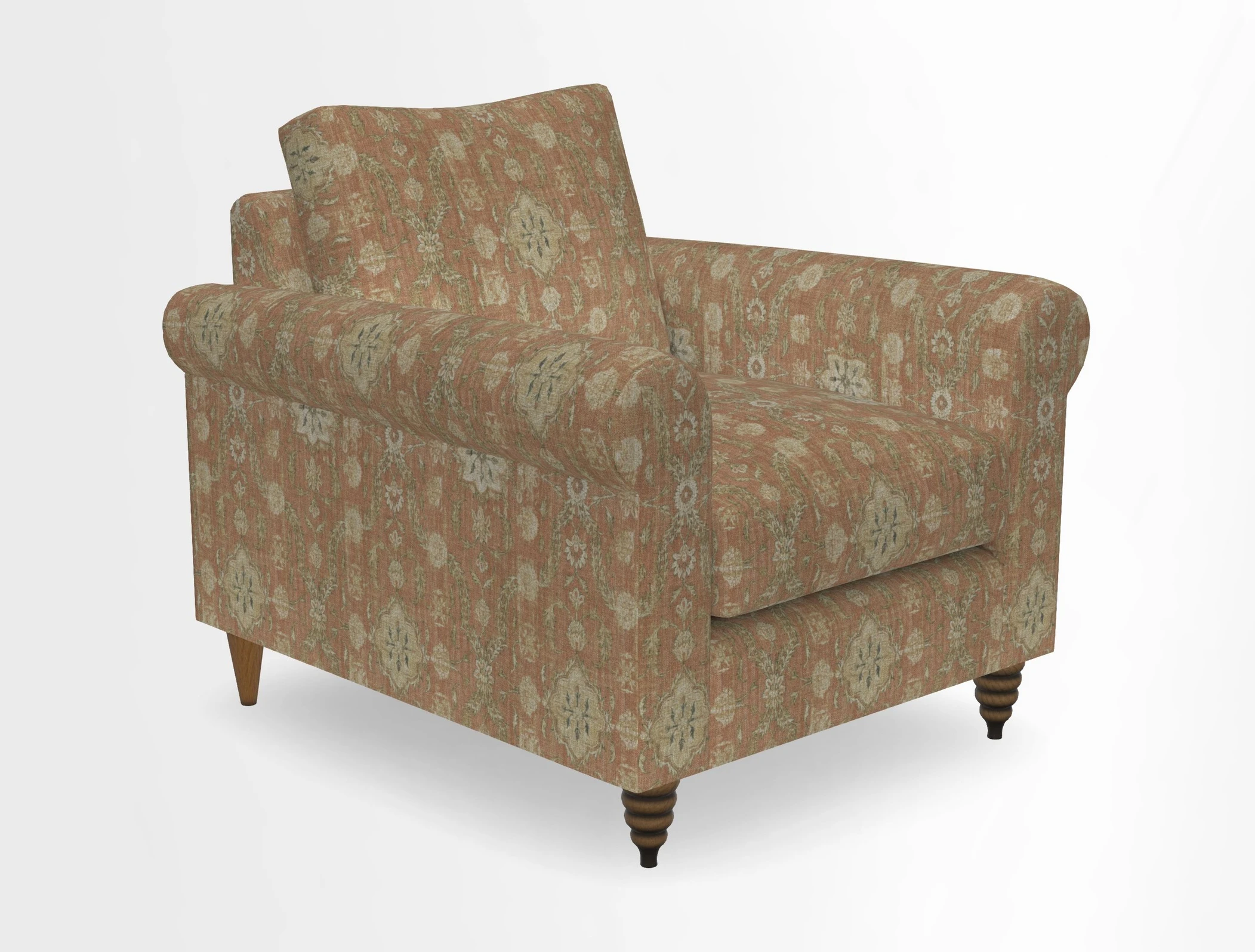 Apuldram Chair in Two Tone Plain Biscuit