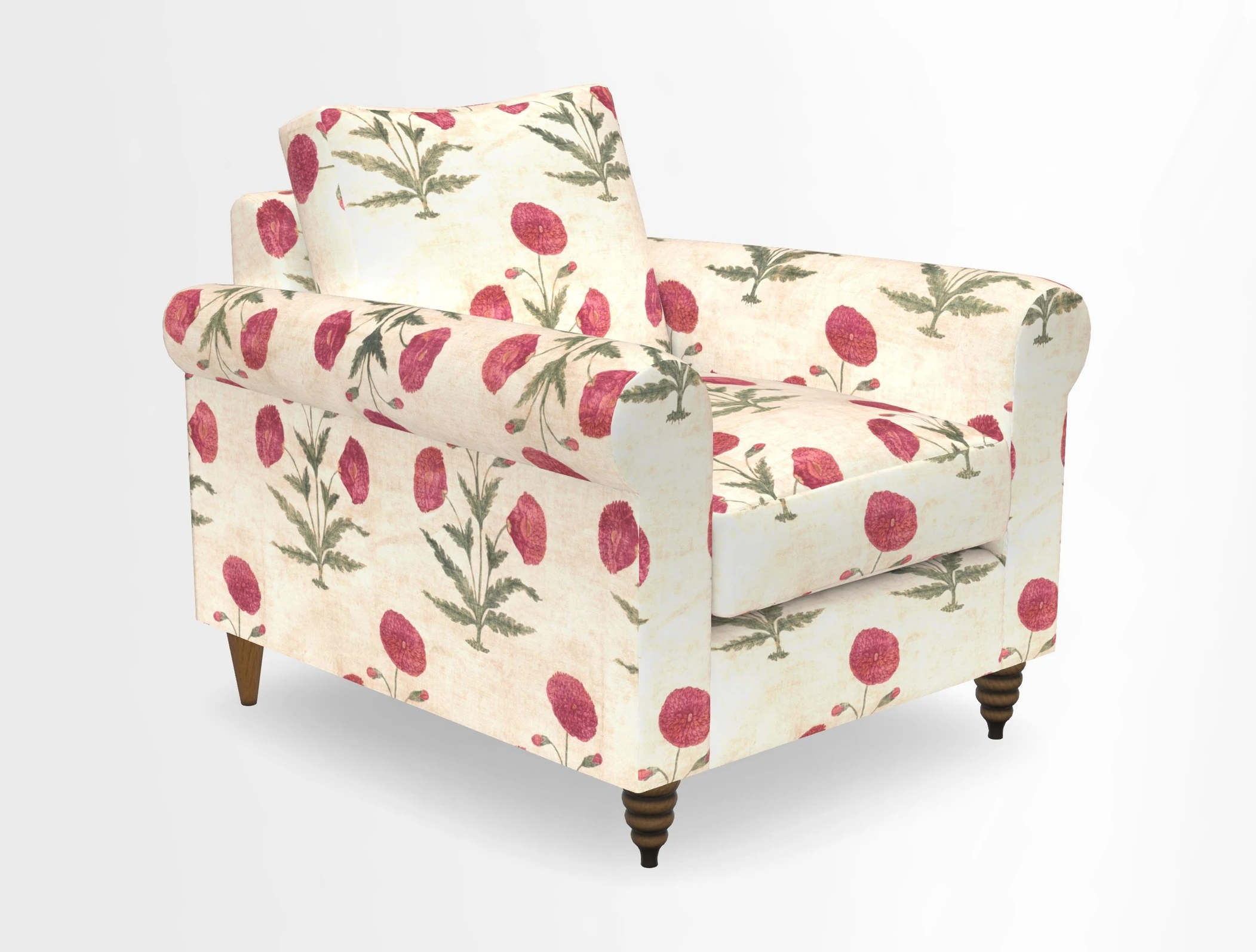 Apuldram Chair in Two Tone Plain Biscuit