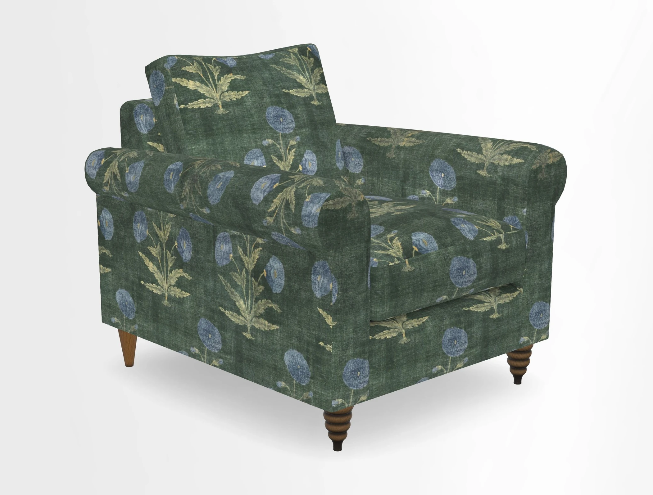 Apuldram Chair in Two Tone Plain Biscuit