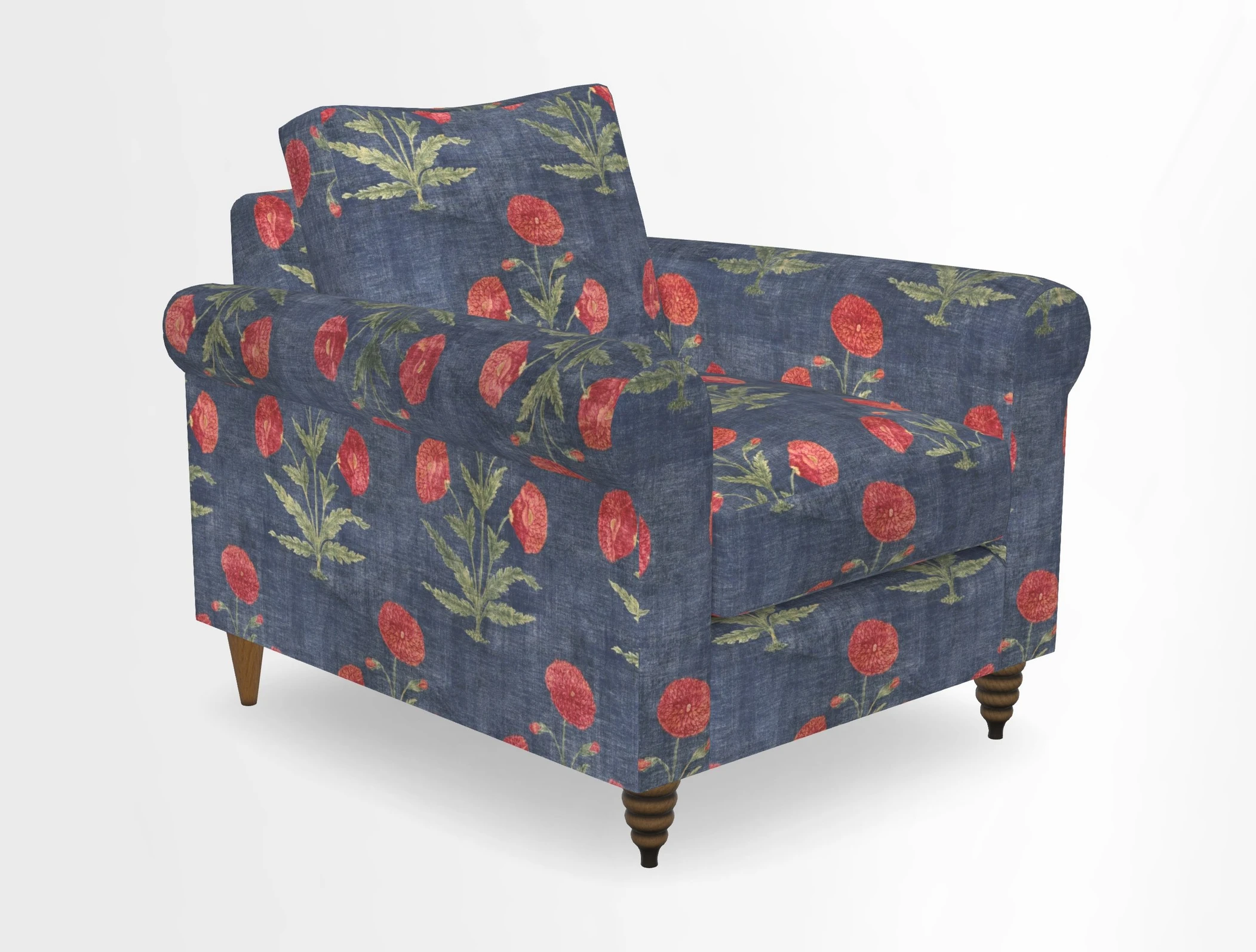 Apuldram Chair in Two Tone Plain Biscuit