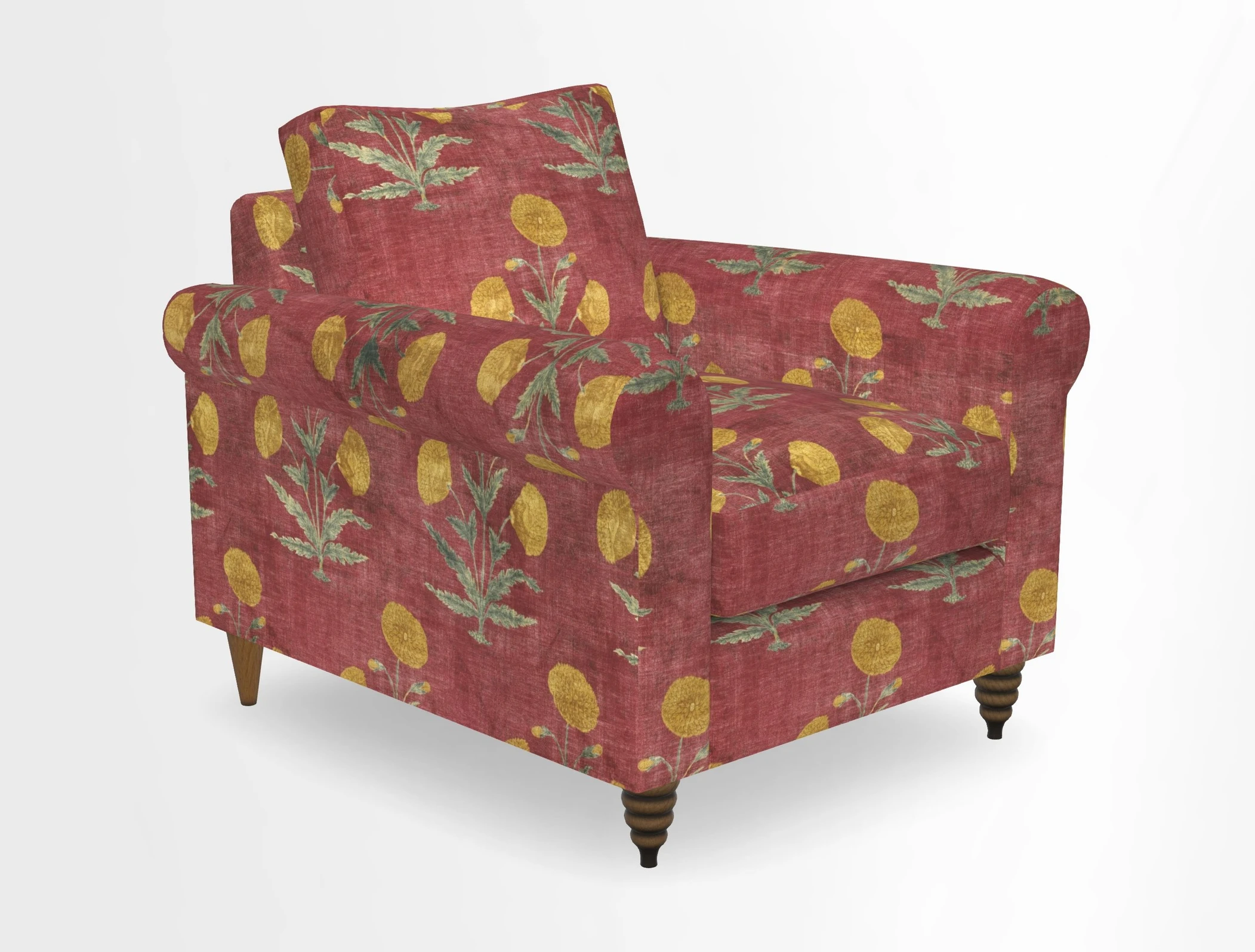 Apuldram Chair in Two Tone Plain Biscuit