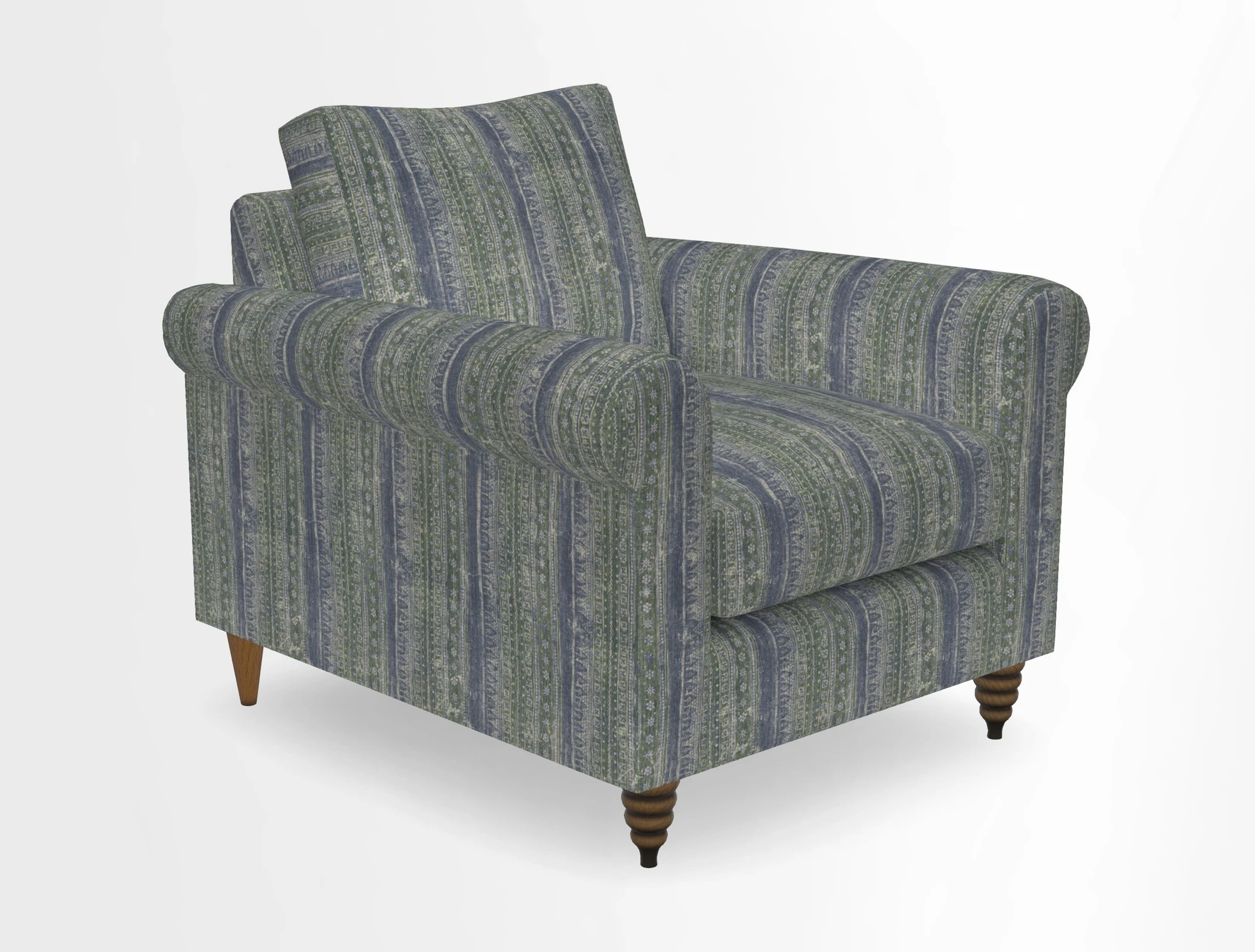 Apuldram Chair in Two Tone Plain Biscuit