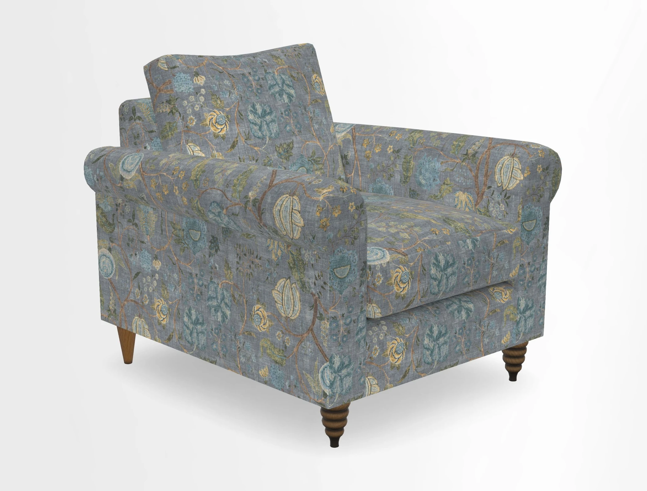 Apuldram Chair in Two Tone Plain Biscuit