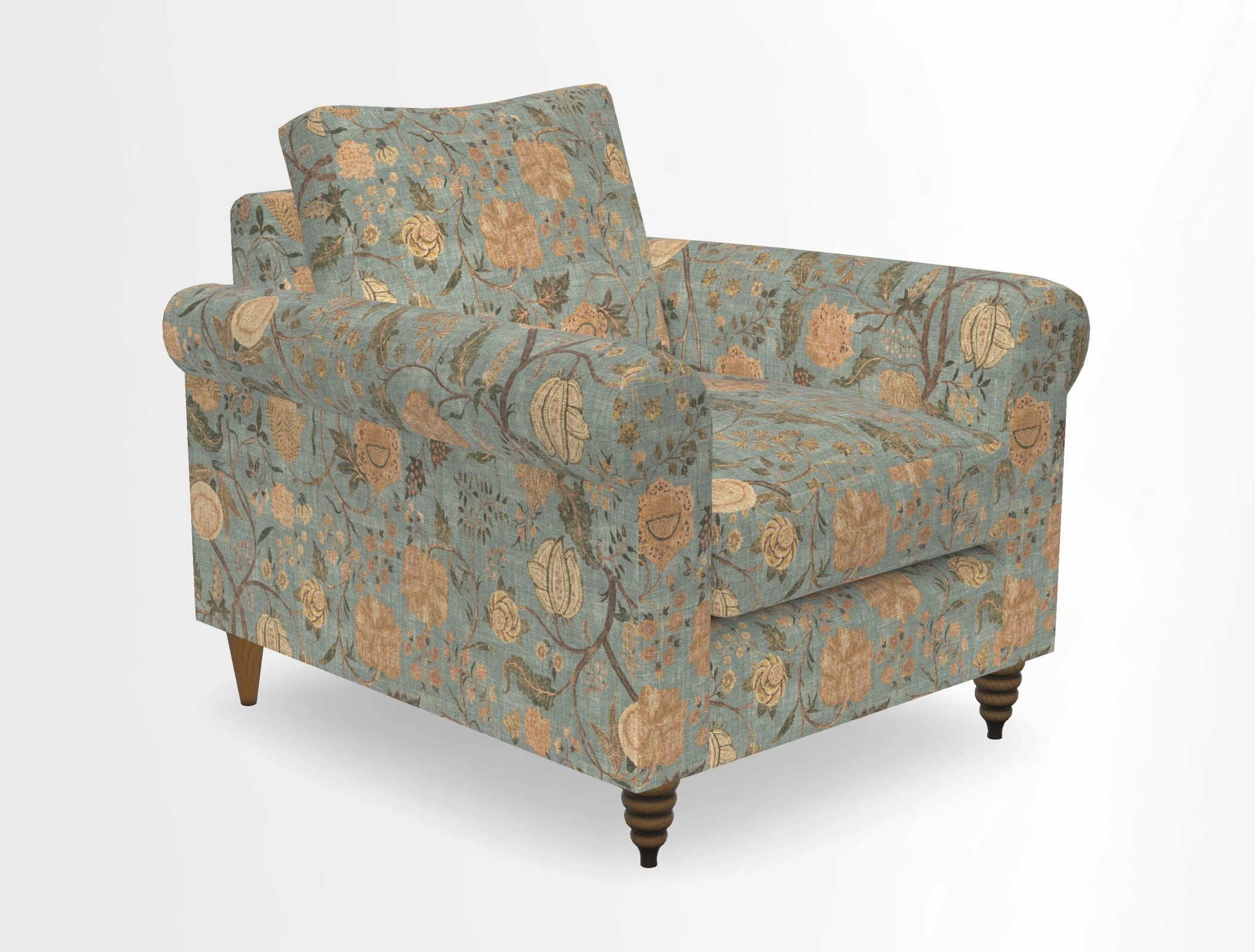 Apuldram Chair in Two Tone Plain Biscuit